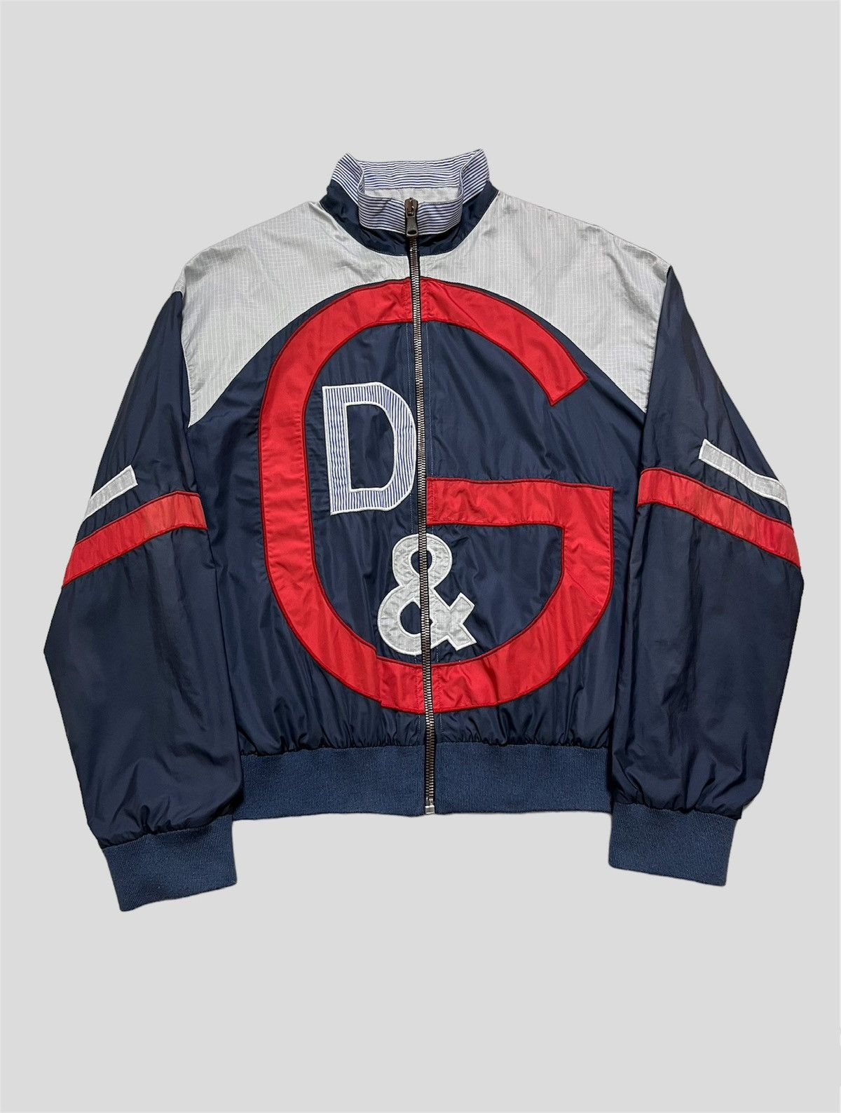 Dolce & Gabbana Dolce Gabbana Vintage Nylon Jacket Size US XL / EU 56 / 4 - 1 Thumbnail
