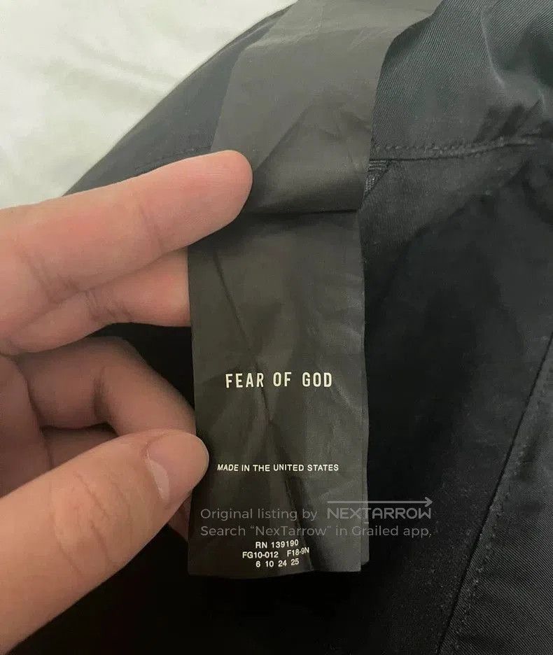 Fear of God Fear of God 6th Black Snap Pants L . Size US 34 / EU 50 - 5 Thumbnail
