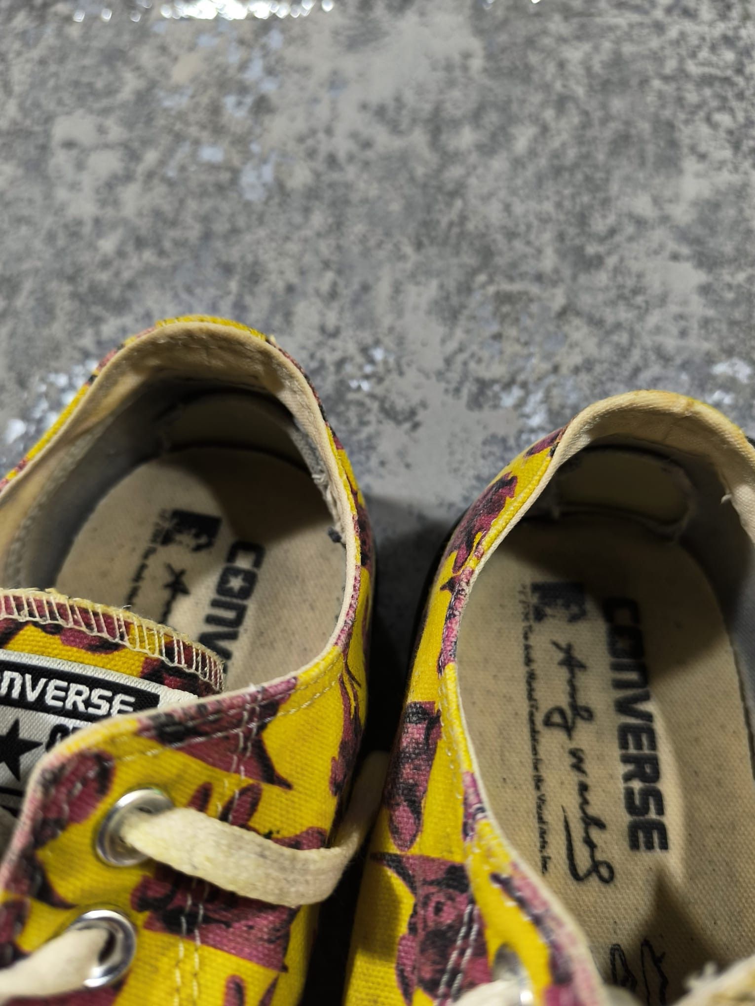 Andy Warhol rare andy warhol converse pop art sneakers Size US 11 / EU 44 - 7 Thumbnail