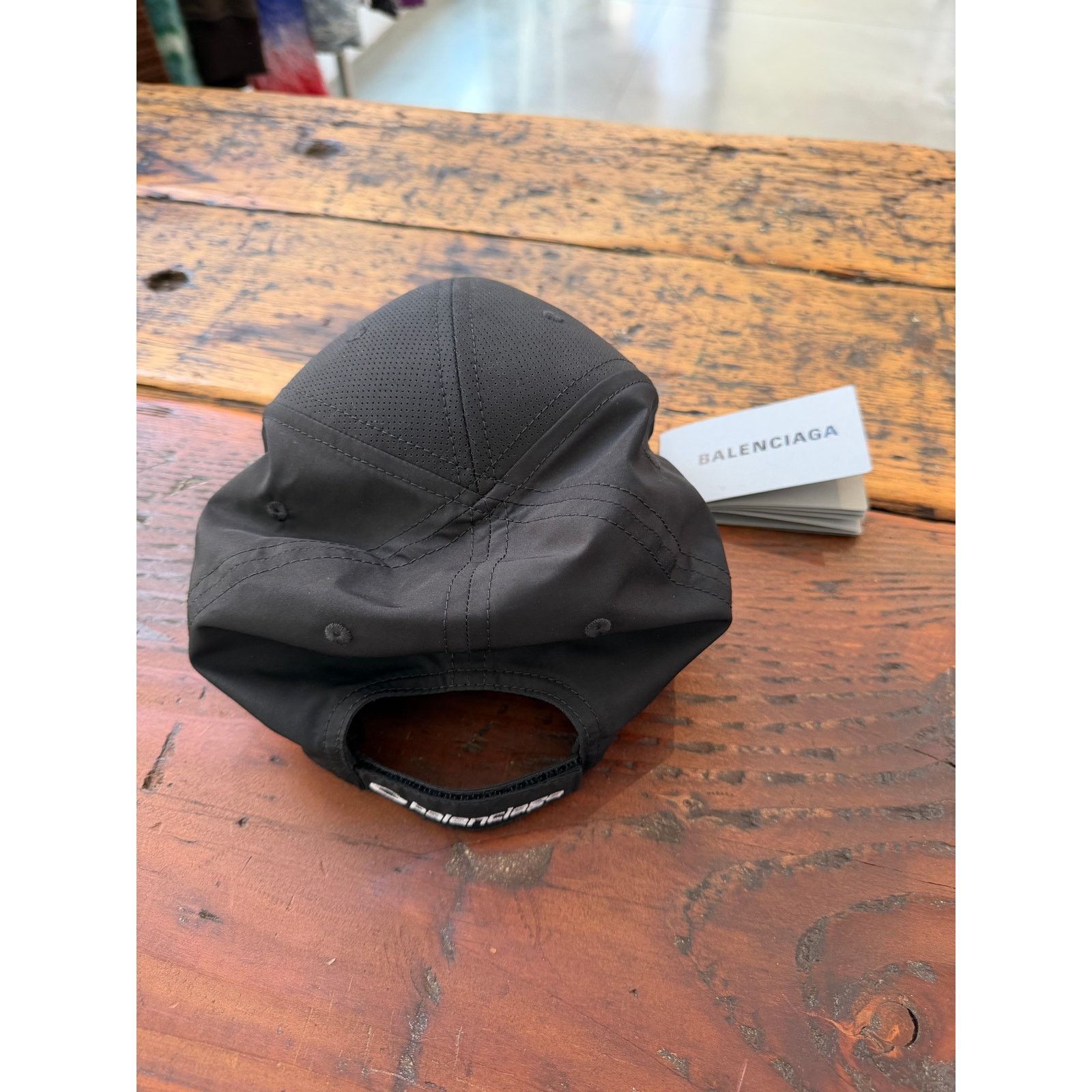 Balenciaga Balenciaga Perforated Trucker Cap Size ONE SIZE - 3 Thumbnail