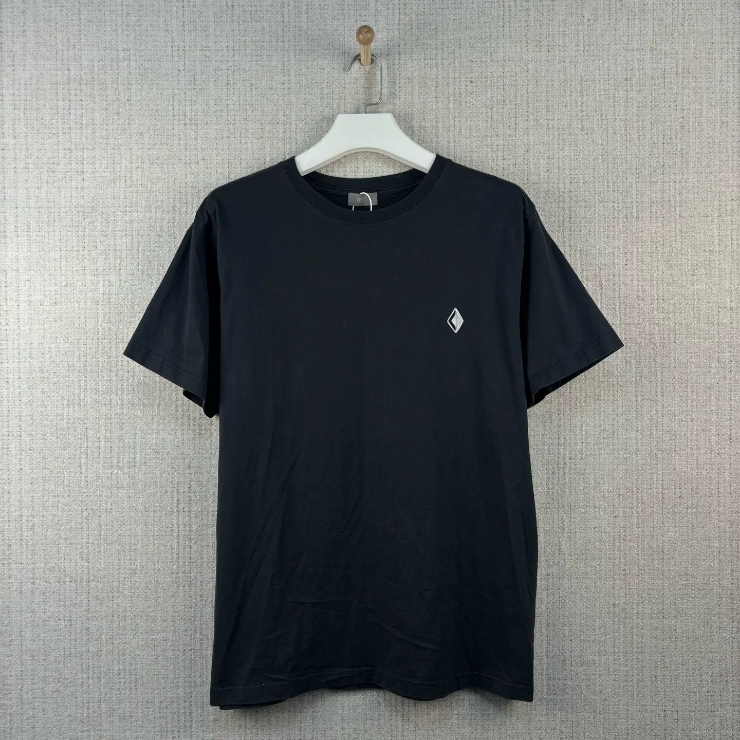Dior dior cd logo embroidered crew neck t-shirt Size US L / EU 52-54 / 3 - 1 Thumbnail