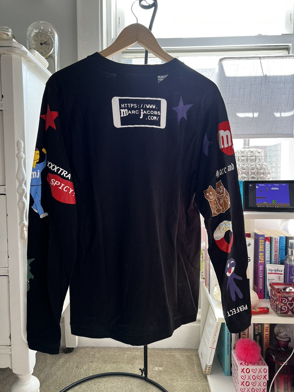 人気話題コラボ！CPFM x Marc Jacobs Tattoo LS Tee Black Cactus Plant Flea Market × Marc Jacobs Marc Jacobs x CPFM
