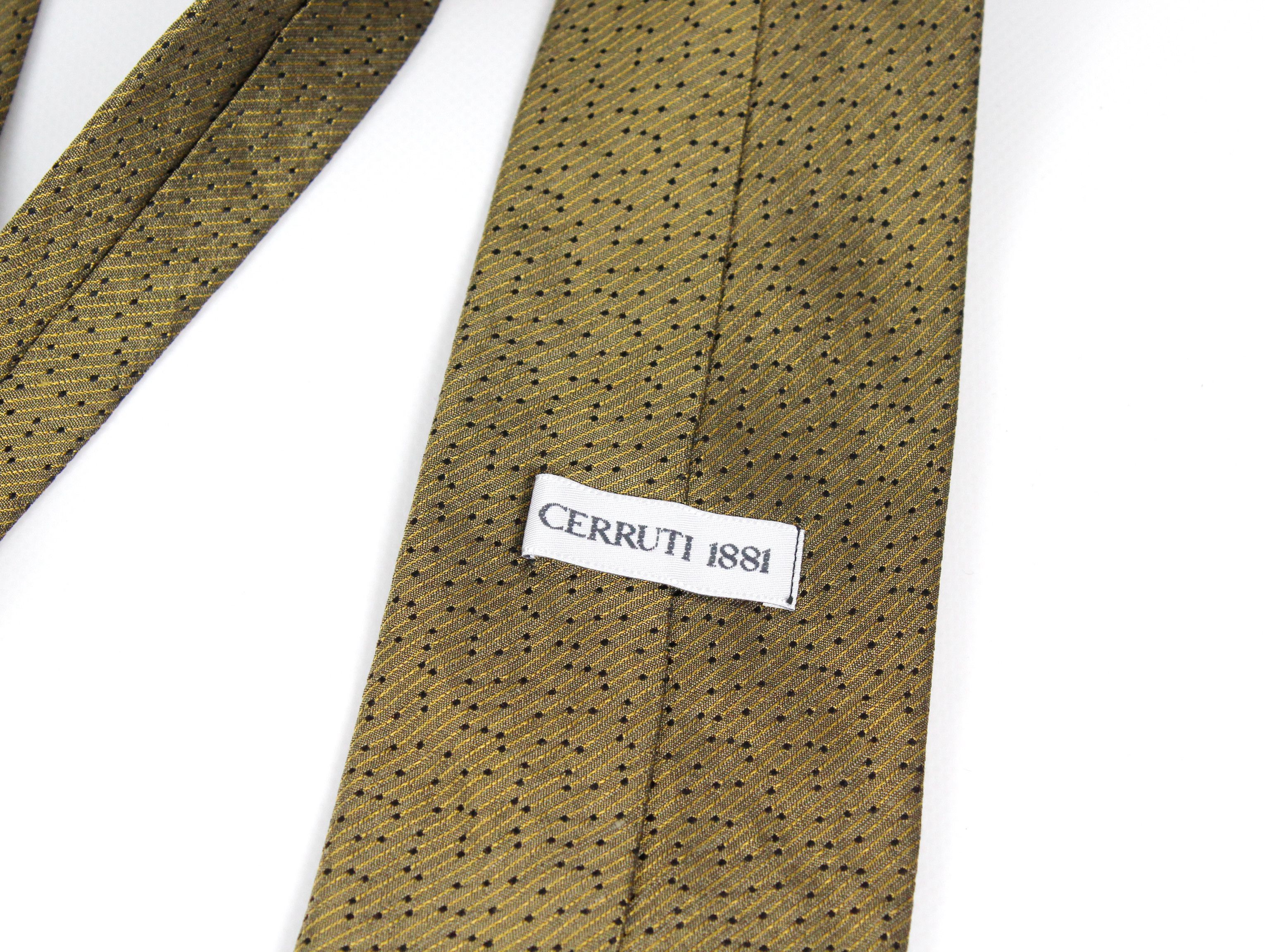 Cerruti 1881 Vintage Cerruti 1881 Golden Baroque Luxury Tie Cravatte NZ Size ONE SIZE - 2 Thumbnail