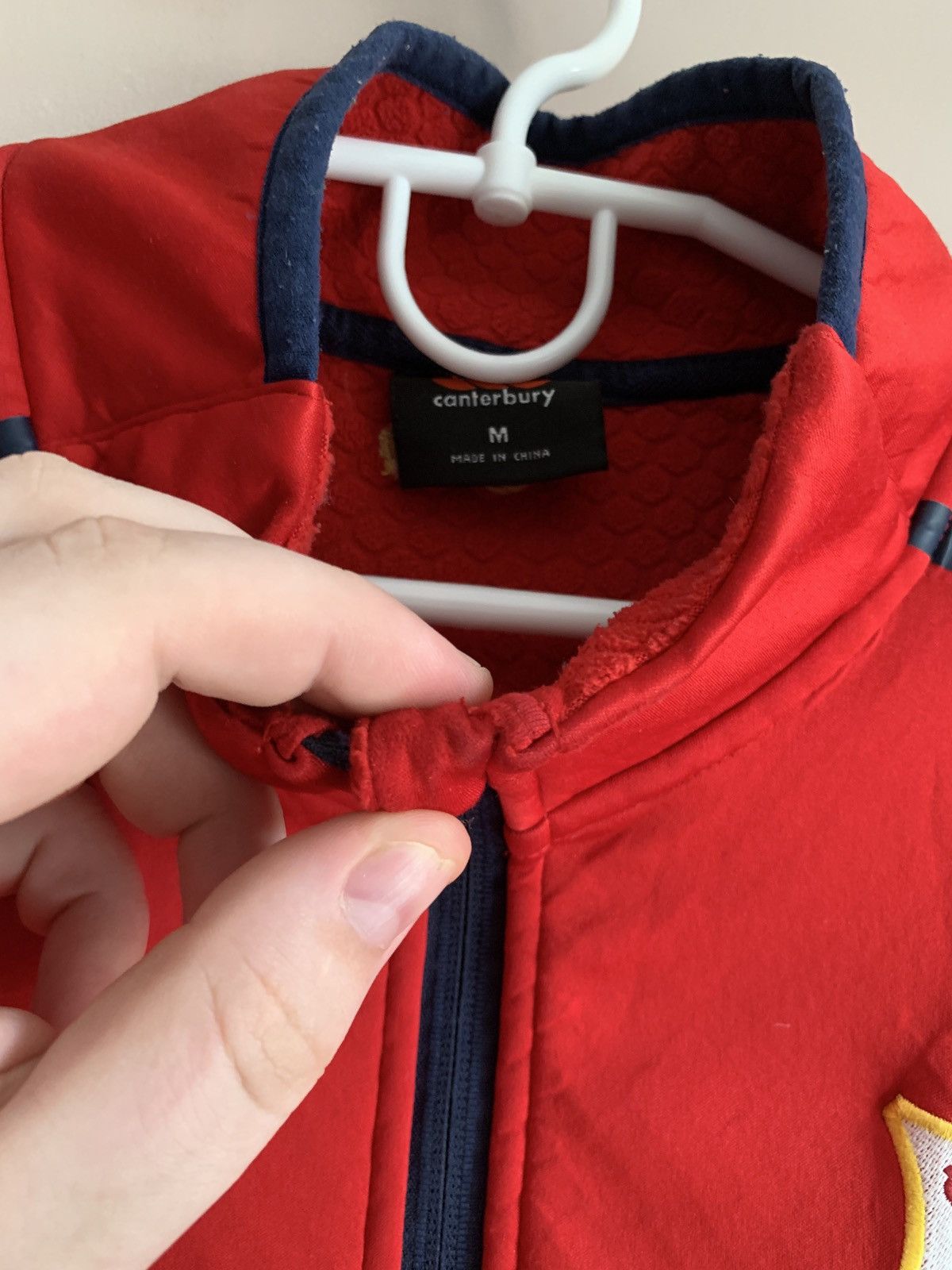 Canterbury of New Zealand British and Irish Lions Red Sweatshirt Rugby Canterbury Sz M Size US M / EU 48-50 / 2 - 20 Thumbnail
