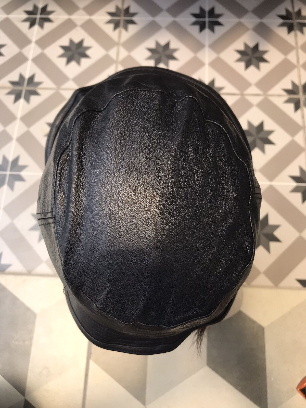 Japanese Brand × Vintage VINTAGE LEATHER BUCKET HAT BY MATSUI 🇯🇵 Size ONE SIZE - 5 Thumbnail