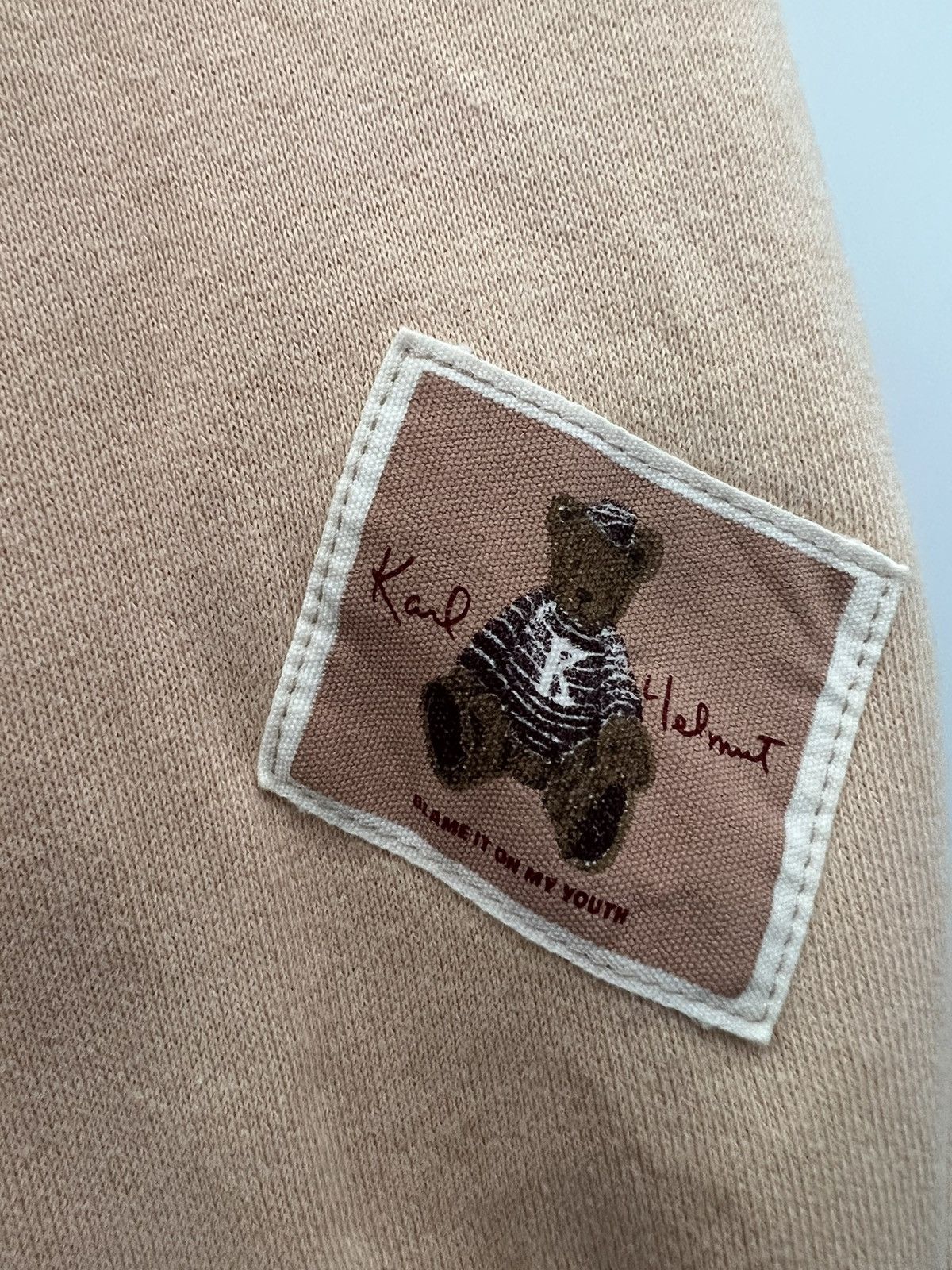 Japanese Brand × Karl Helmut × Vintage 🔥 Karl Helmut Faded multi patch Sweatshirt - M Size US M / EU 48-50 / 2 - 6 Thumbnail