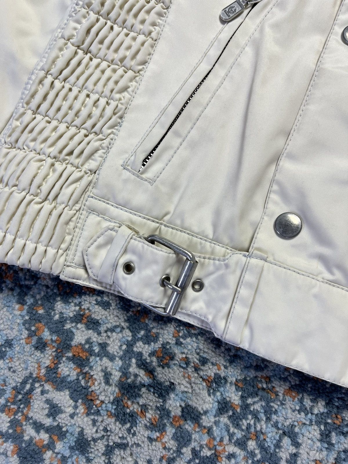 Belstaff × Vintage Vintage 90s Belstaff Gangster 1969 cropped biker jacket Size L / US 10 / IT 46 - 10 Thumbnail
