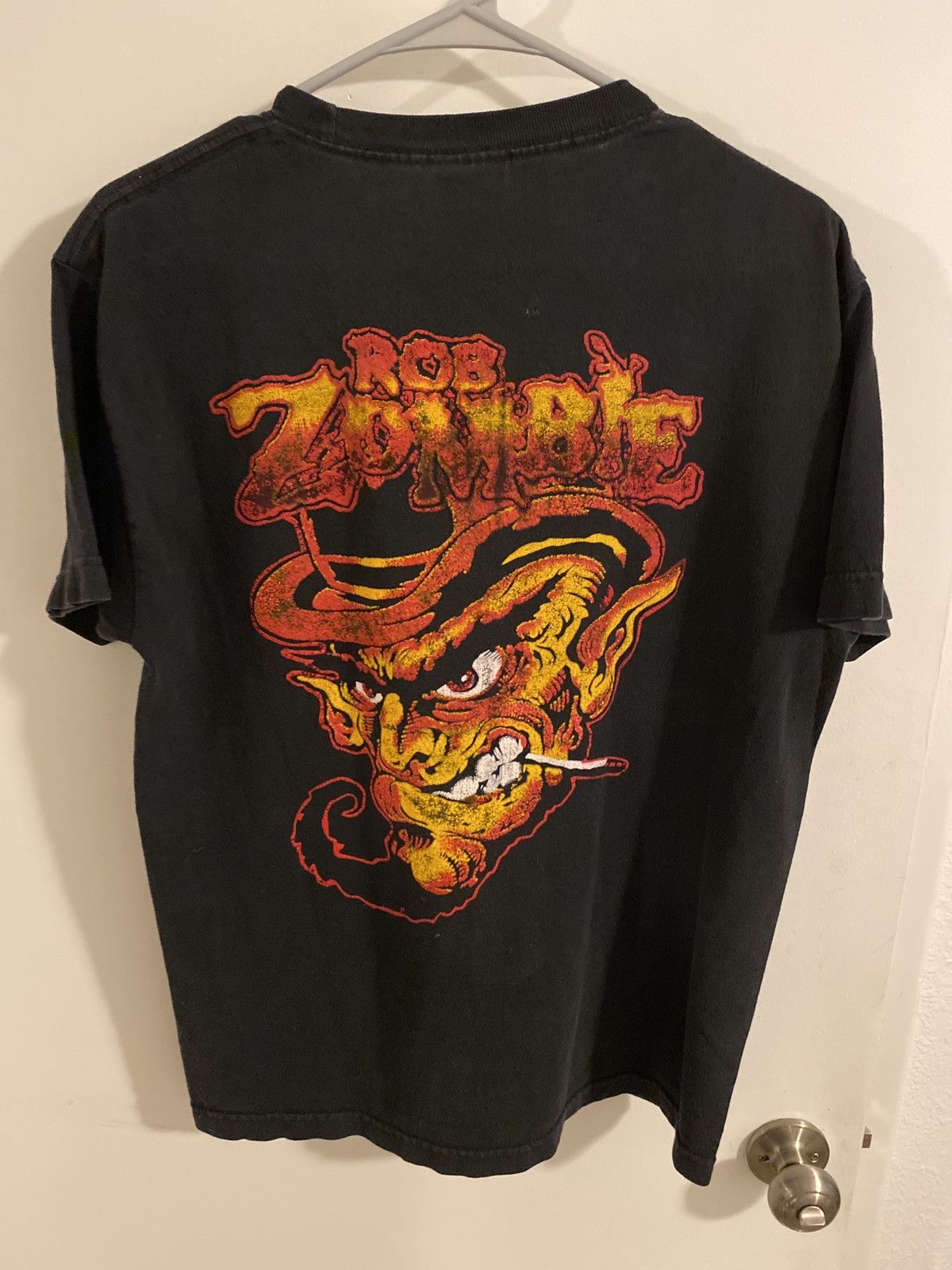 Vintage Vintage Rob Zombie Graphic T-Shirt Size US M / EU 48-50 / 2 - 4 Thumbnail