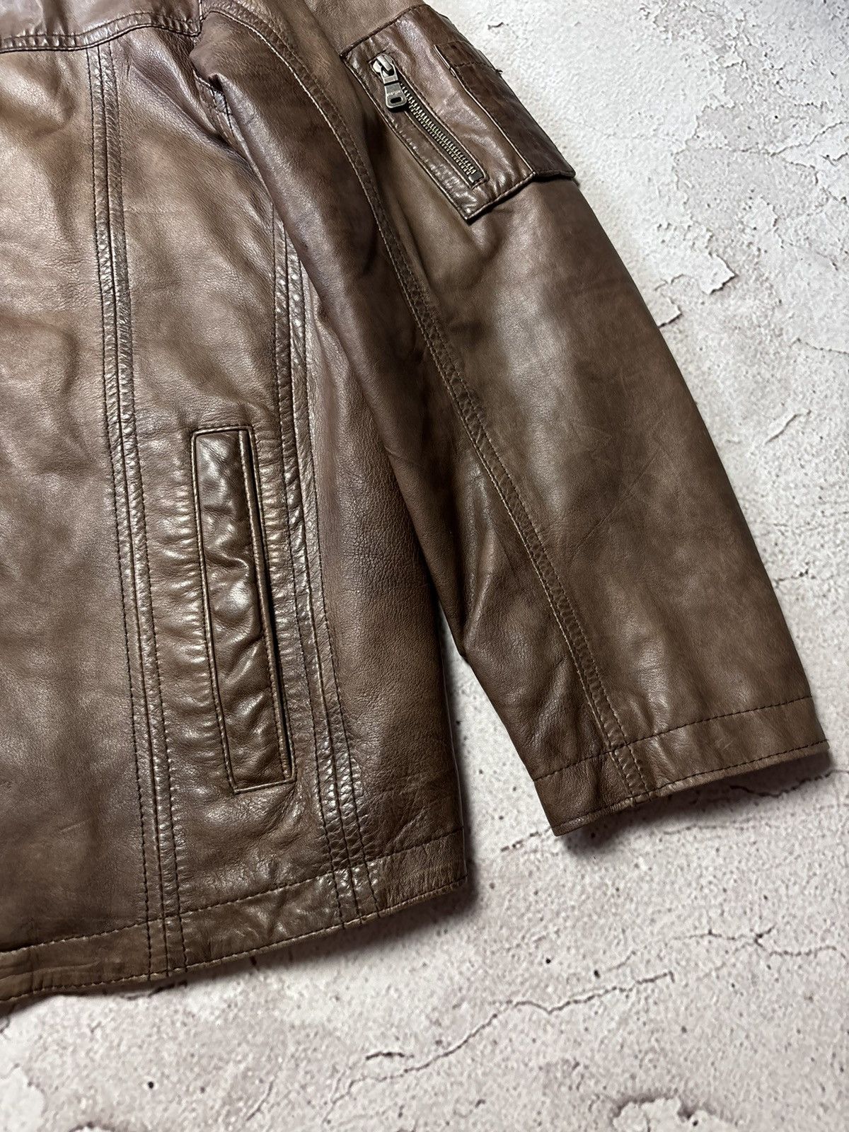 Milestone Milestone Urban Leather Jacket Genuine Lamb Leather Size US S / EU 44-46 / 1 - 7 Thumbnail