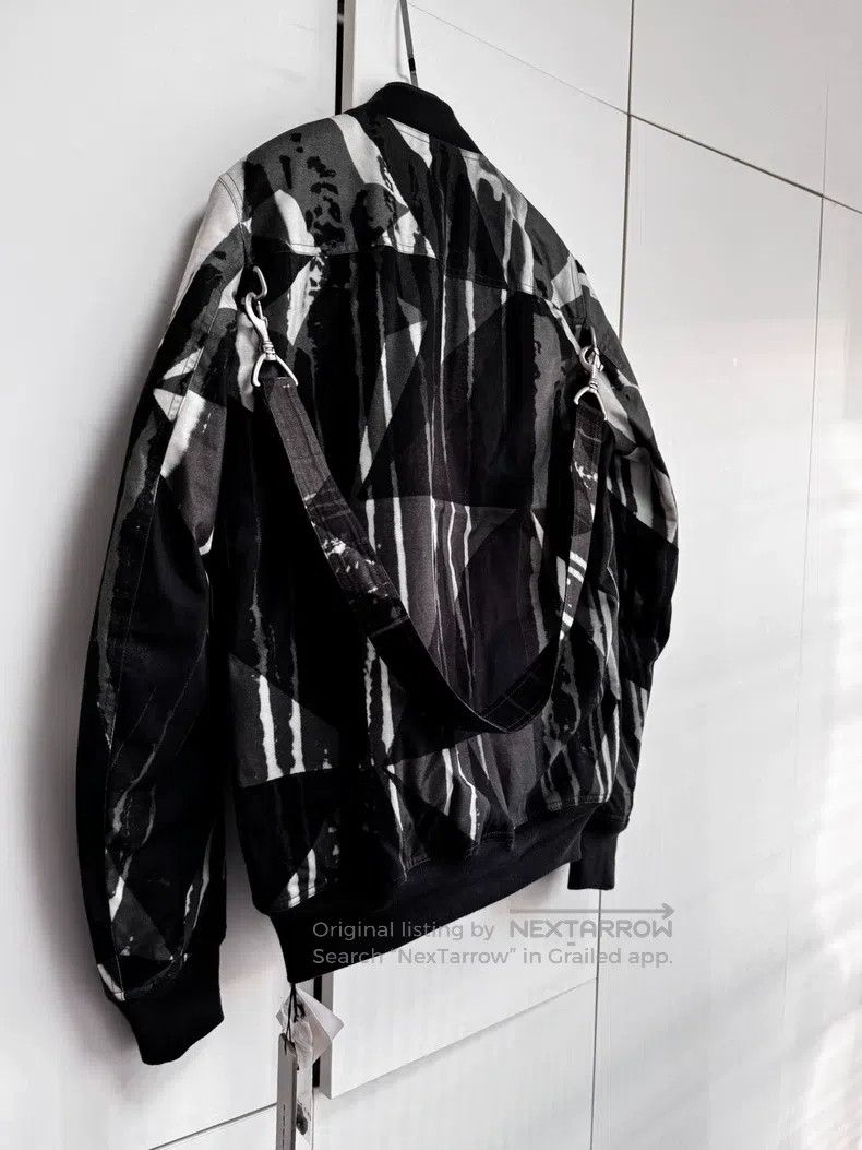 Rick Owens Rick Owens Fall/Winter 2016 Camouflage Splash Bomber Jacke Size US XS / EU 42 / 0 - 7 Thumbnail