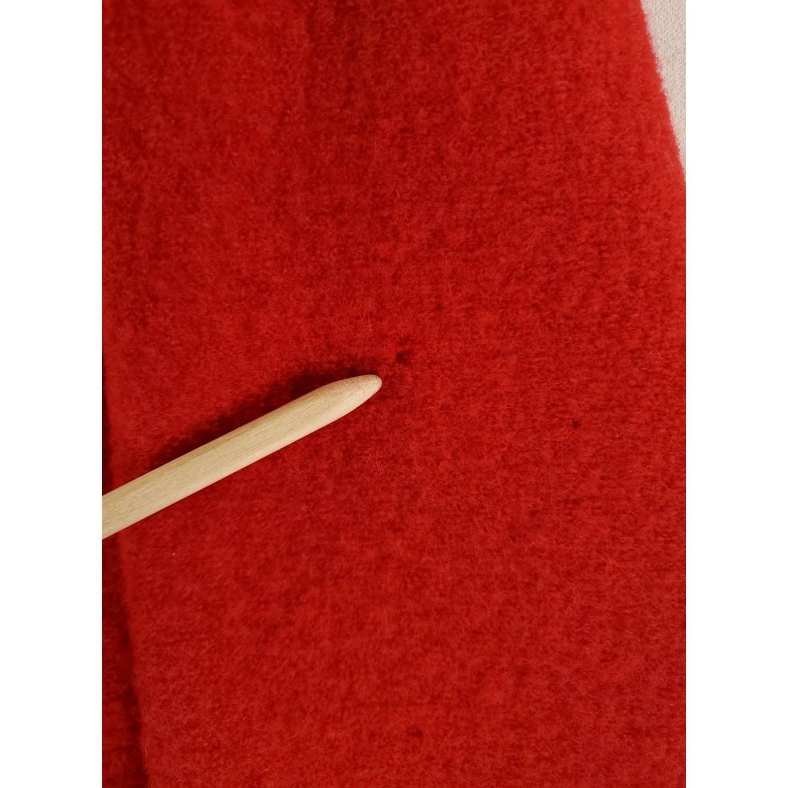 Vintage Geiger Blazer Wool Red Made Austria Button Up Womens EU 44 US 34 Jacket Size M / US 6-8 / IT 42-44 - 2 Thumbnail