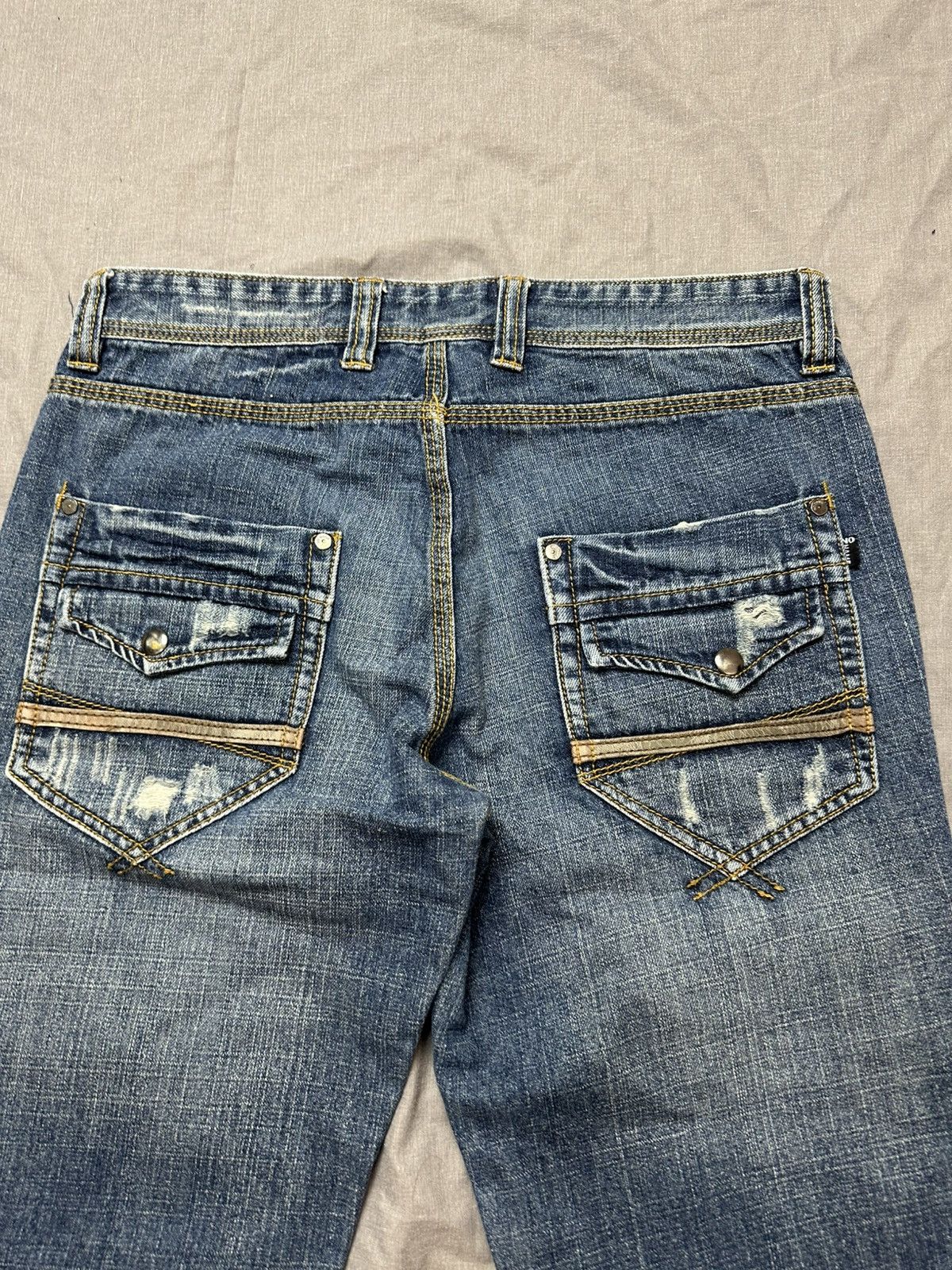 Hysteric Glamour Vintage Y2K LGB IfSixWasNine Style Flared Pants Size US 32 / EU 48 - 2 Thumbnail