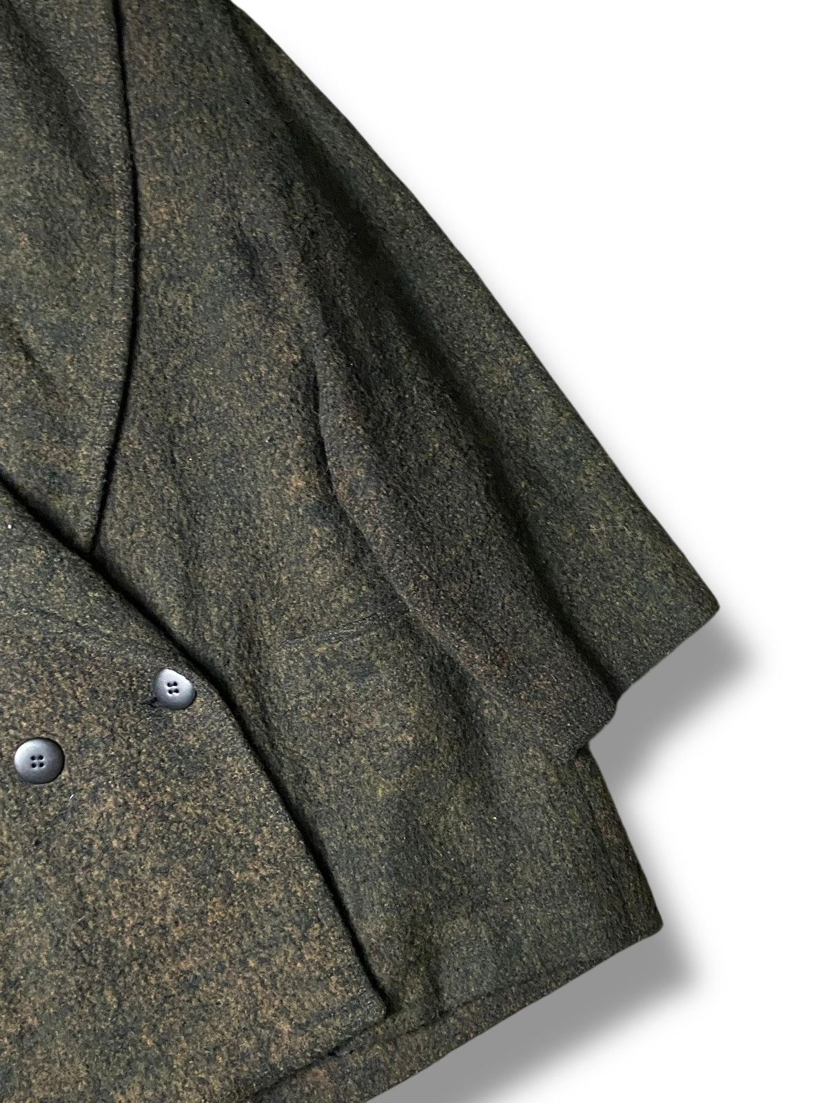 Japanese Brand × Vintage NOEL KAUL Double Breasted Wool Coat (124) Size US S / EU 44-46 / 1 - 6 Thumbnail