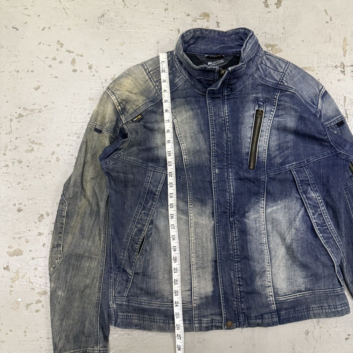 Hysteric Glamour FIELDCORE biker jacket japanese mudwash riot punk Size US XL / EU 56 / 4 - 6 Thumbnail