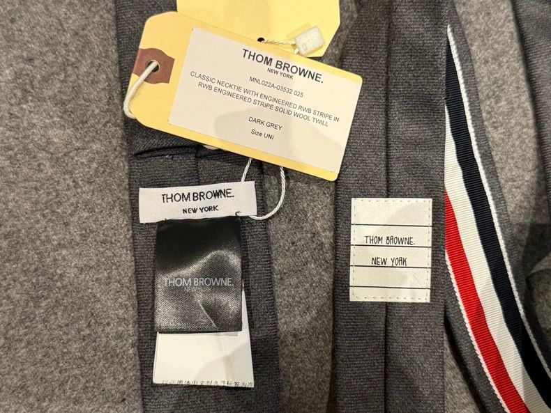 Thom Browne Thom Browne necktie Size ONE SIZE - 3 Thumbnail