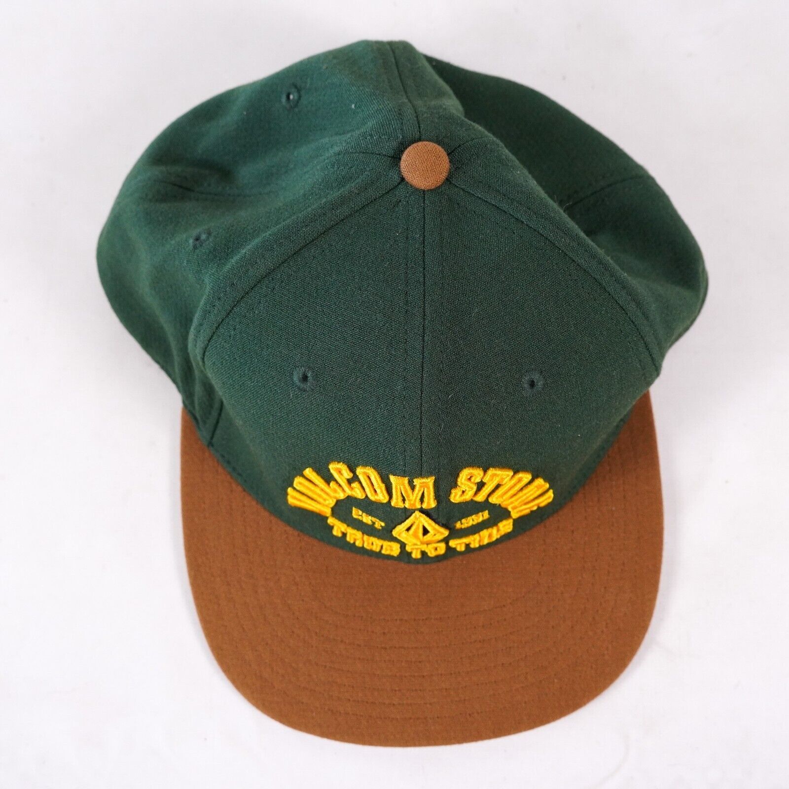 Volcom Volcom Stone True to This EST 1991 Snapback Baseball Hat Cap Size ONE SIZE - 6 Thumbnail