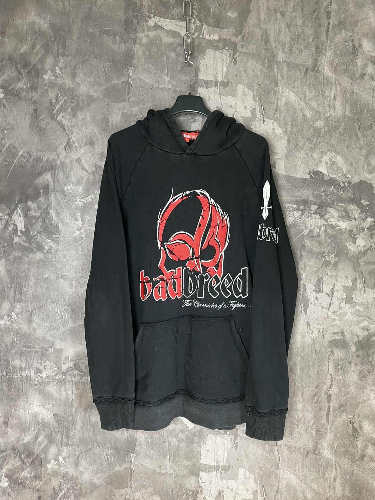 Other Vintage Y2K MMA ELITE ZIP UP HOODIE GRUNGE TAPOUT Size US L / EU 52-54 / 3 - 1 Thumbnail