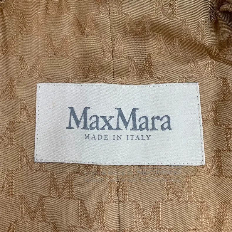 Max Mara Max Mara Brown Sheep Wool Lapel Double Breasted Long Sleev Size S / US 4 / IT 40 - 6 Thumbnail