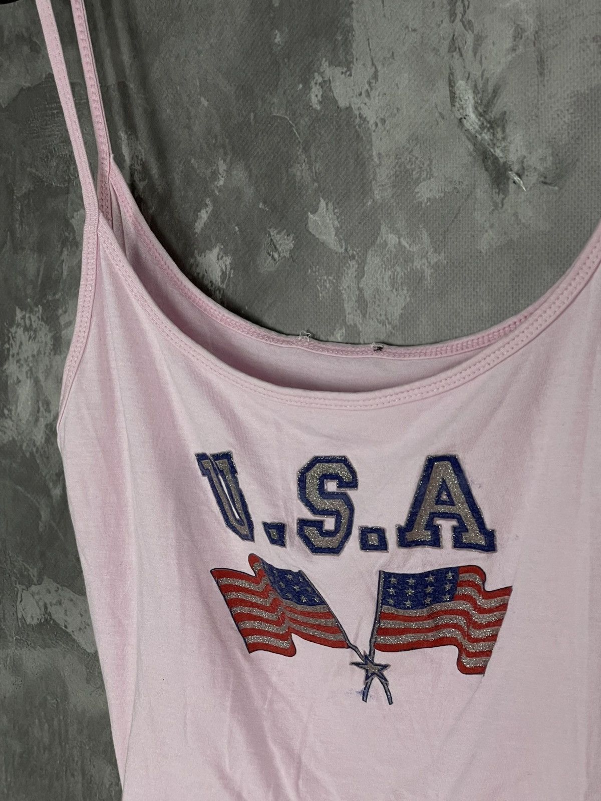 Vintage Y2K Made In USA Big Logo Miss Sixty Style Tank Top Womens Size M / US 6-8 / IT 42-44 - 6 Thumbnail