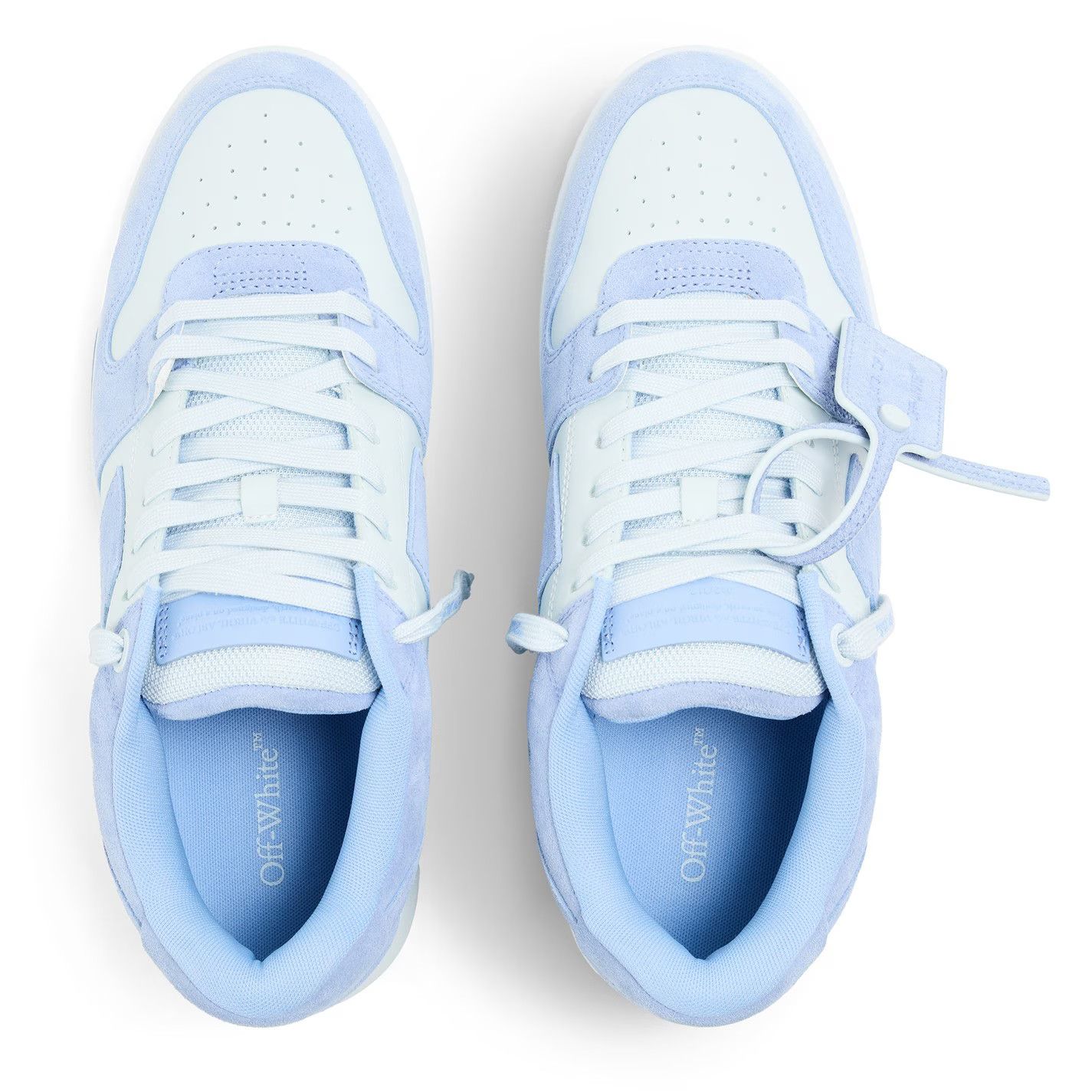 Off-White o1g2r1mq0226 Outofoffice Low-Top Trainers in Blue/White Size US 6 / EU 39 - 5 Thumbnail