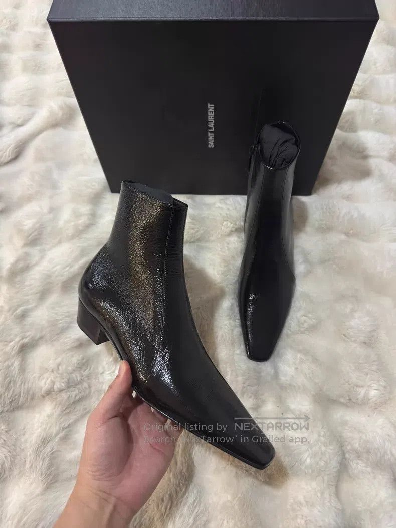 Saint Laurent Paris Saint Laurent Paris Boots Size US 7 / EU 40 - 2 Thumbnail