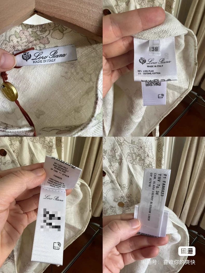 Loro Piana LORO PIANA Floral linen top Size S / US 4 / IT 40 - 4 Thumbnail