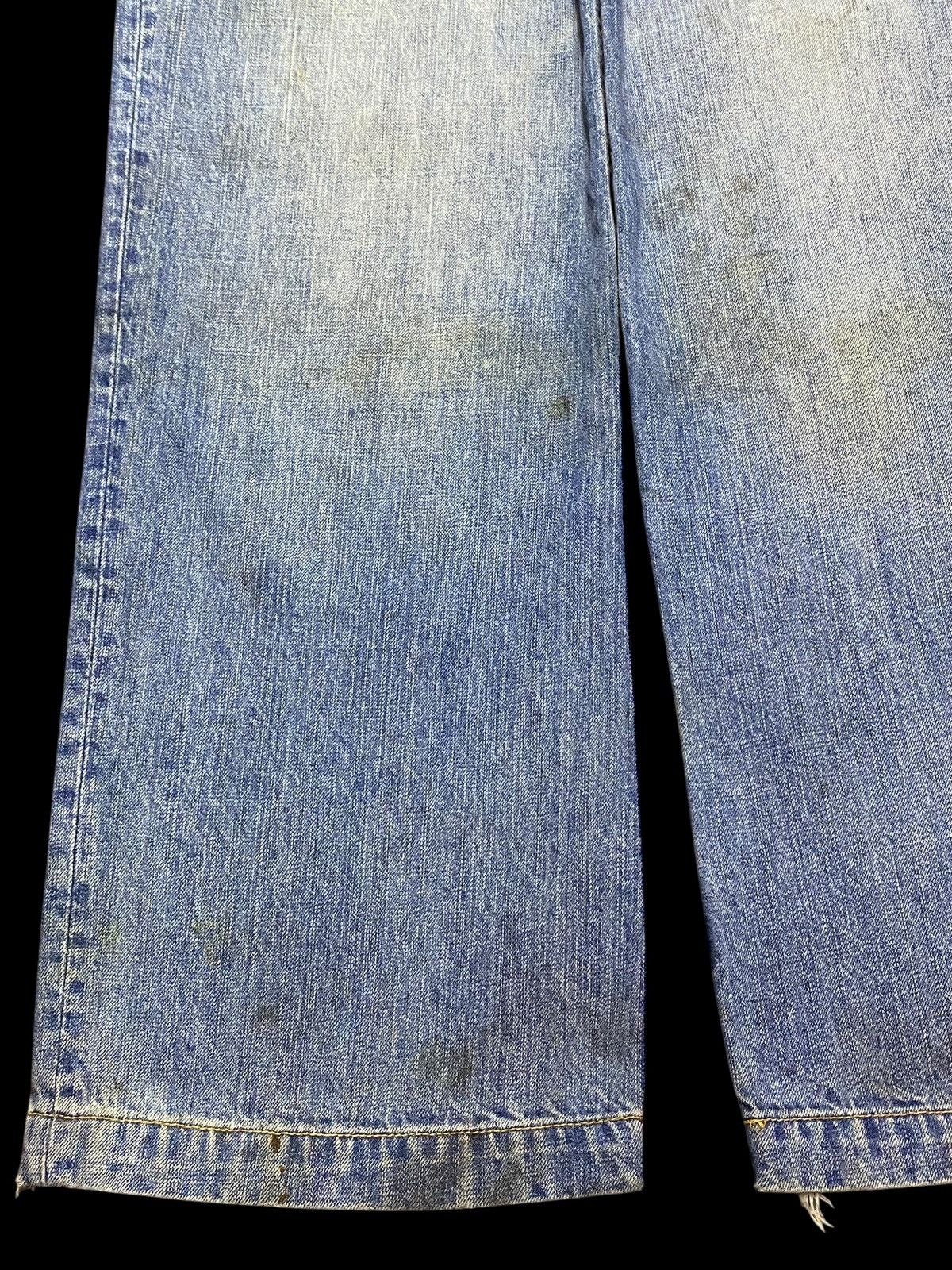 Japanese Brand Vintage Japanese Brand Sweat & Tailoring Dirty Baggy Jeans Size US 29 - 5 Thumbnail