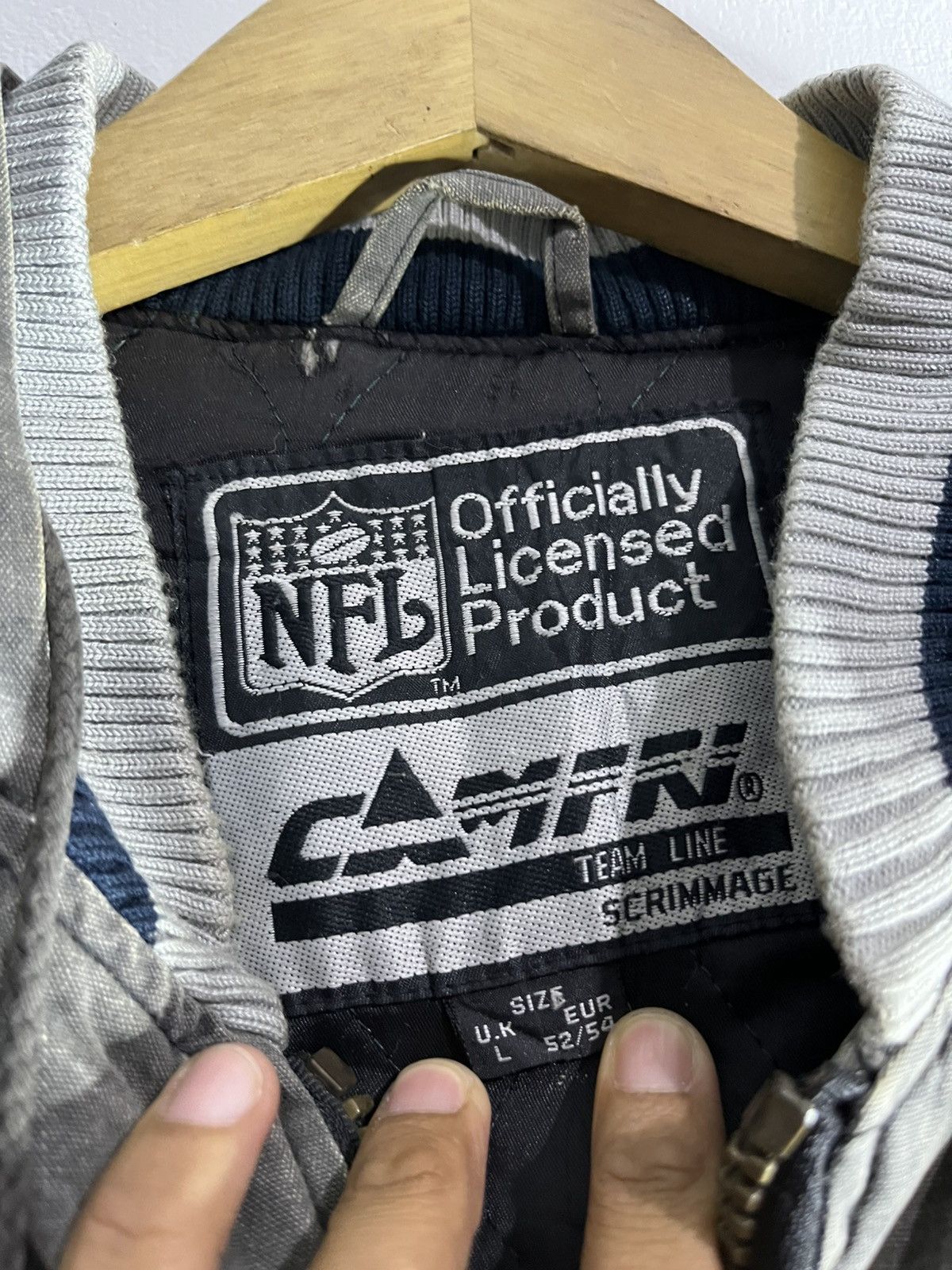 NFL Vintage raiders campri NFL destroyed jacket Size US S / EU 44-46 / 1 - 10 Thumbnail
