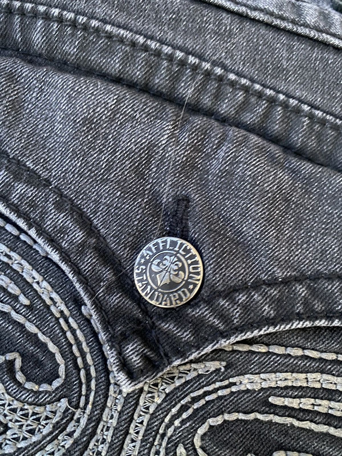 Affliction 2000s Affliction Ace Cross Embroidered y2k jesse pinkman Size US 42 / EU 58 - 4 Thumbnail