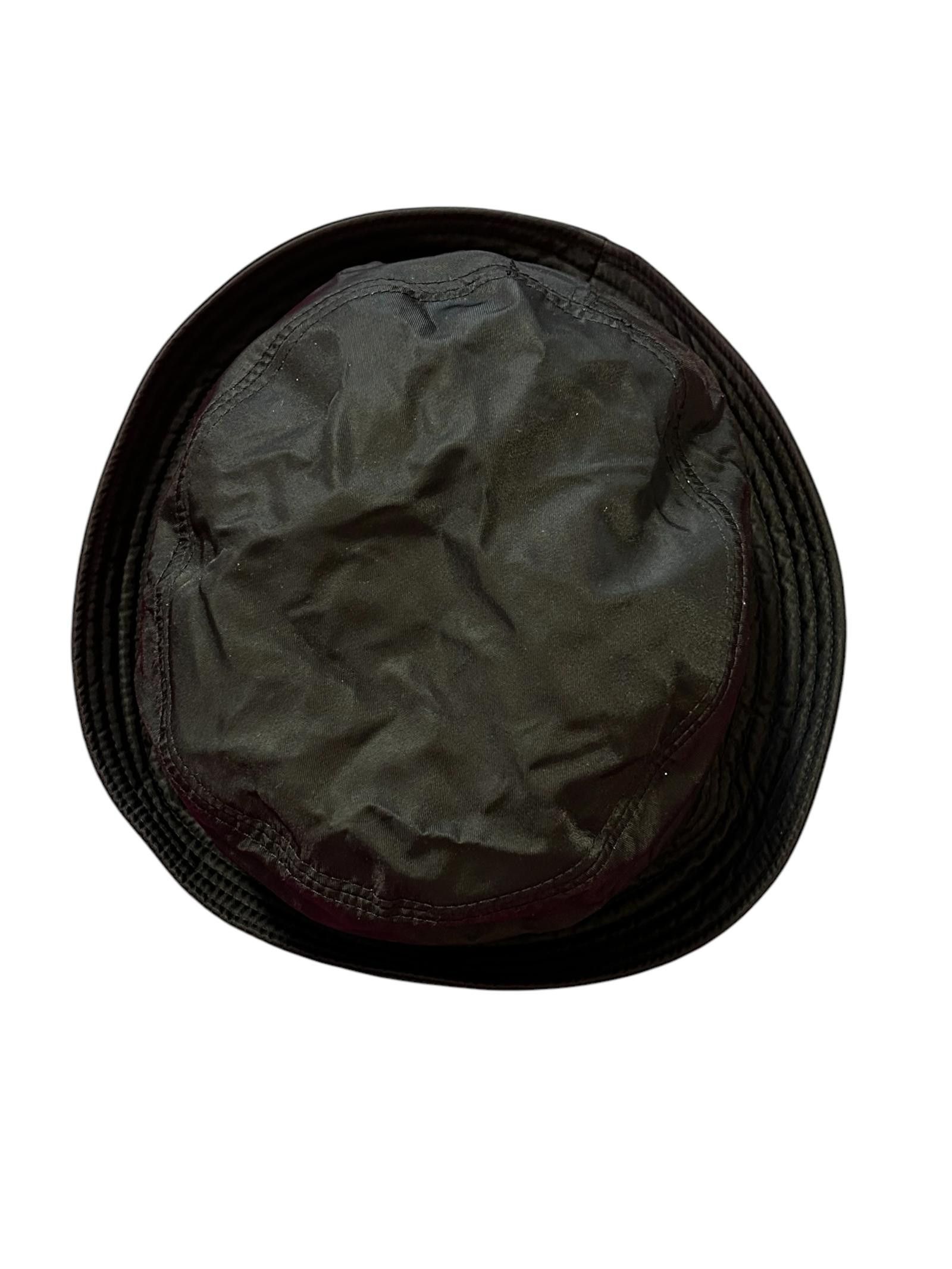 Designer Stylish Black Bucket Hat - Casual Comfort Size ONE SIZE - 3 Thumbnail