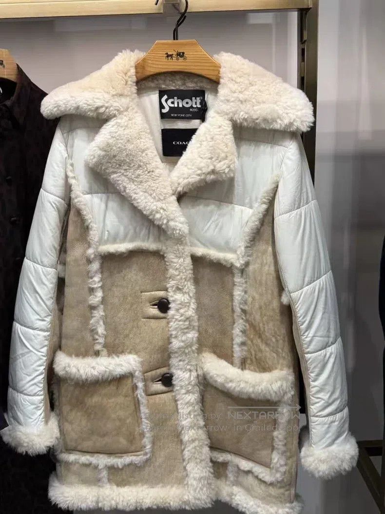 Schott Schott Fur one-piece coat Size M / US 6-8 / IT 42-44 - 1 Thumbnail