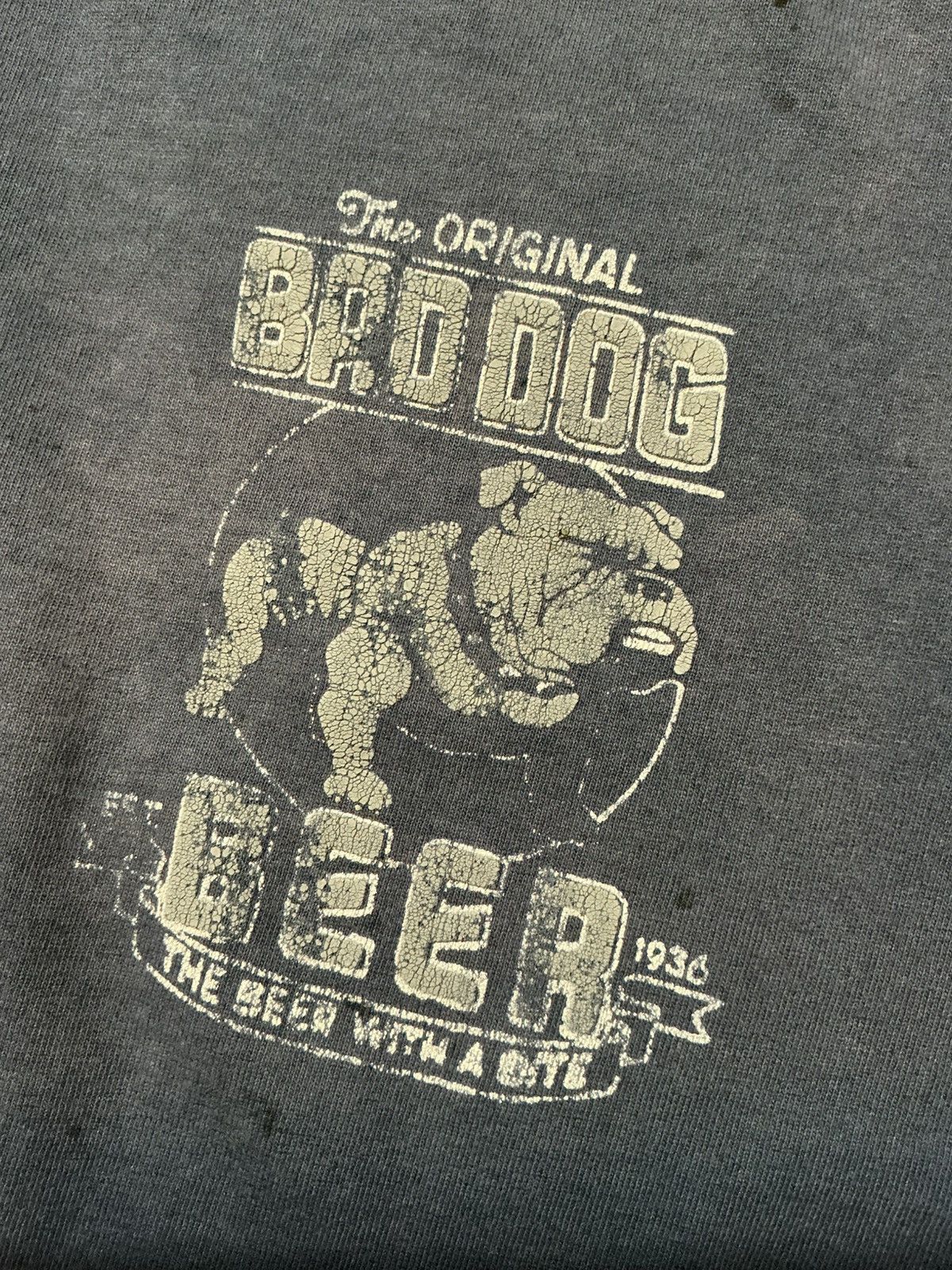 Vintage VTG The Original Bad Dog Beer Hawaii Bulldog Beer T-Shirt Size US XL / EU 56 / 4 - 8 Thumbnail