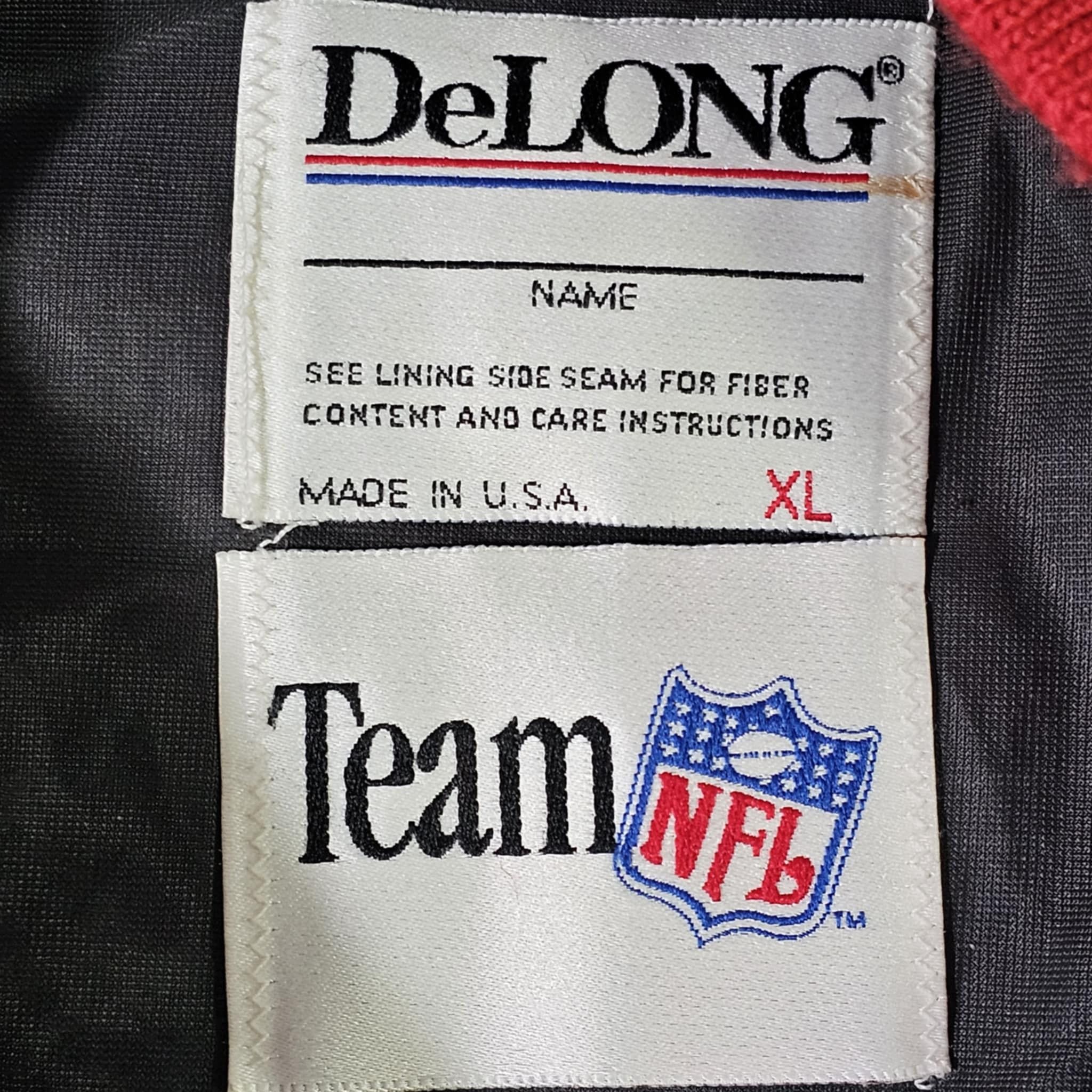 Delong × NFL × Vintage San Francisco 49ers Vintage 90s DeLong Varsity Jacket Size US XL / EU 56 / 4 - 4 Thumbnail