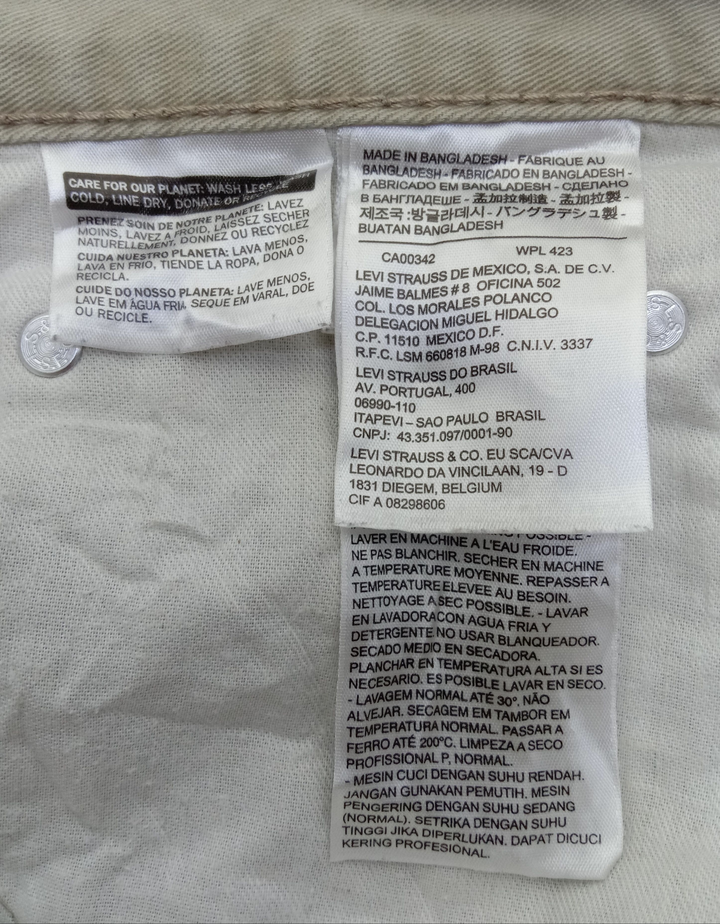 Levi's Vintage Levi's 559 Jeans Relaxed Straight Fit Denim Size US 31 - 15 Thumbnail