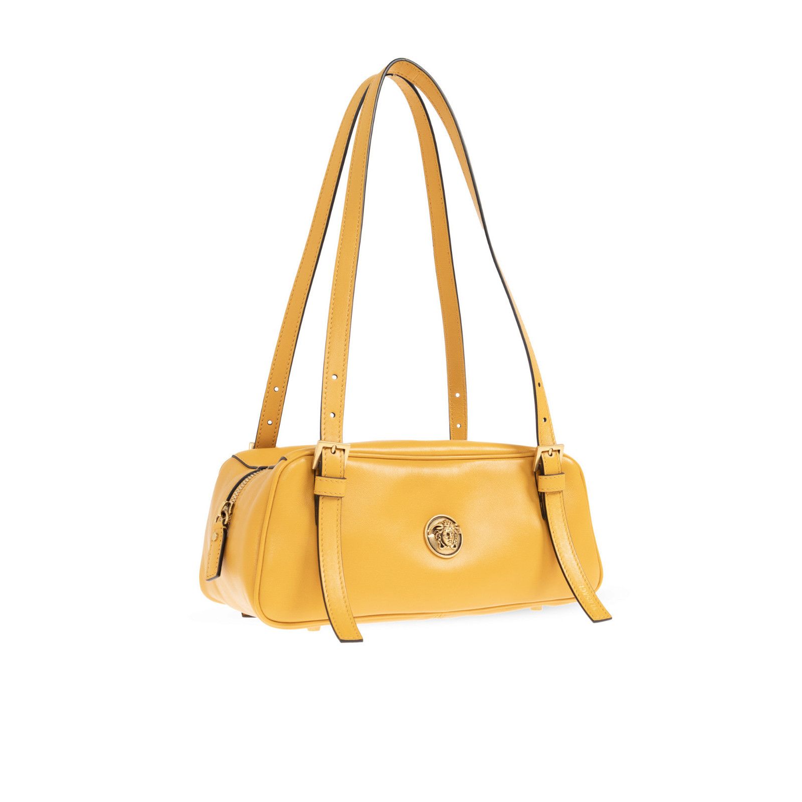 Versace VERSACE Medusa Head Orange Leather Shoulder Bag New & Authen Size ONE SIZE - 3 Thumbnail