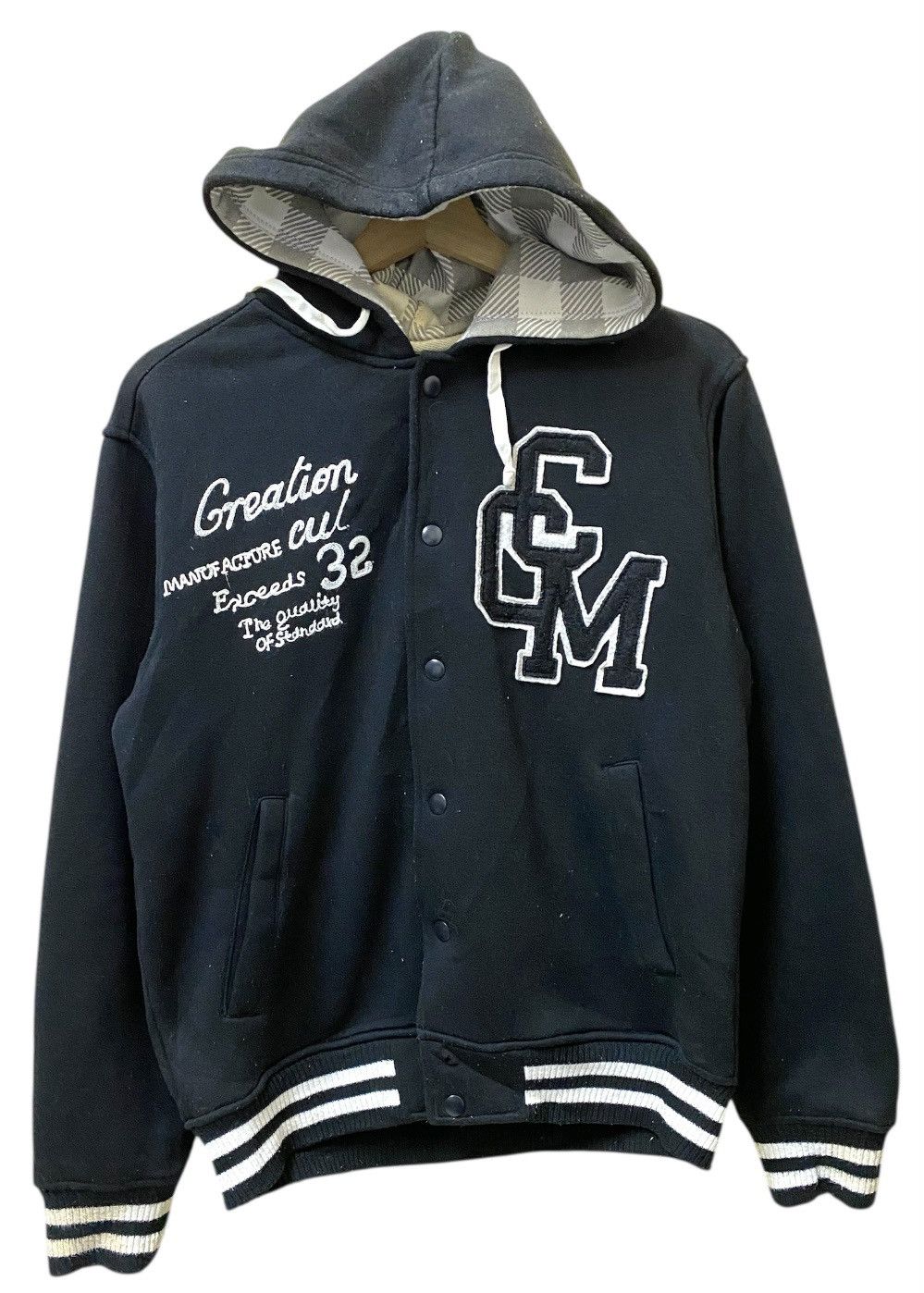 The Unbranded Brand Creation Cube Hoodie Snap Button Size US M / EU 48-50 / 2 - 1 Thumbnail