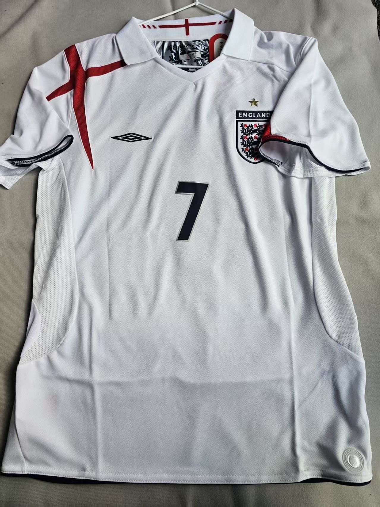 Other 2006 England #7 David Beckham Jersey XXL Size US XXL / EU 58 / 5 - 1 Thumbnail
