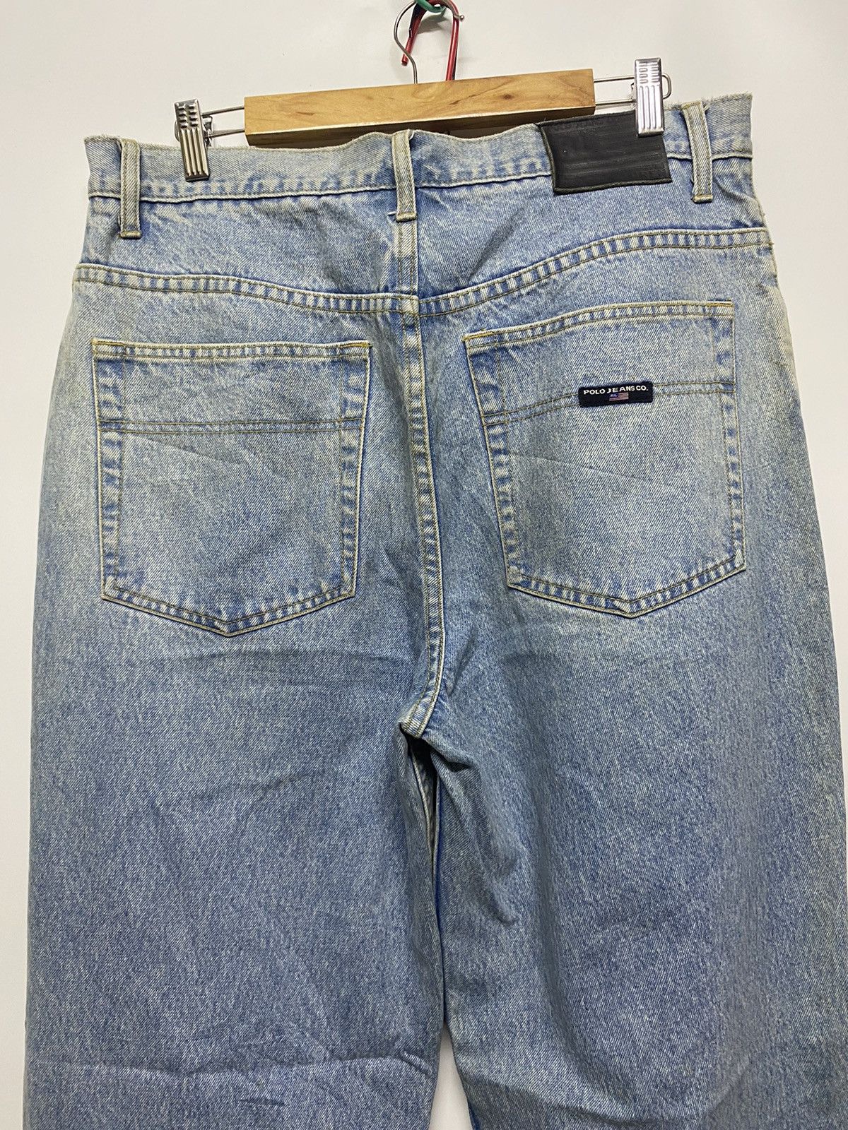 Polo Ralph Lauren × Ralph Lauren × Vintage Ralph Lauren Polo Jeans Co. Relaxed Loose Denim Jeans 34x34 Size US 34 / EU 50 - 7 Thumbnail