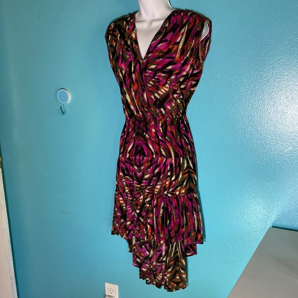Anthropologie Presley Skye Anthropologie BOHO Silk Dress Size Petite Mediu Size M / US 6-8 / IT 42-44 - 1 Thumbnail