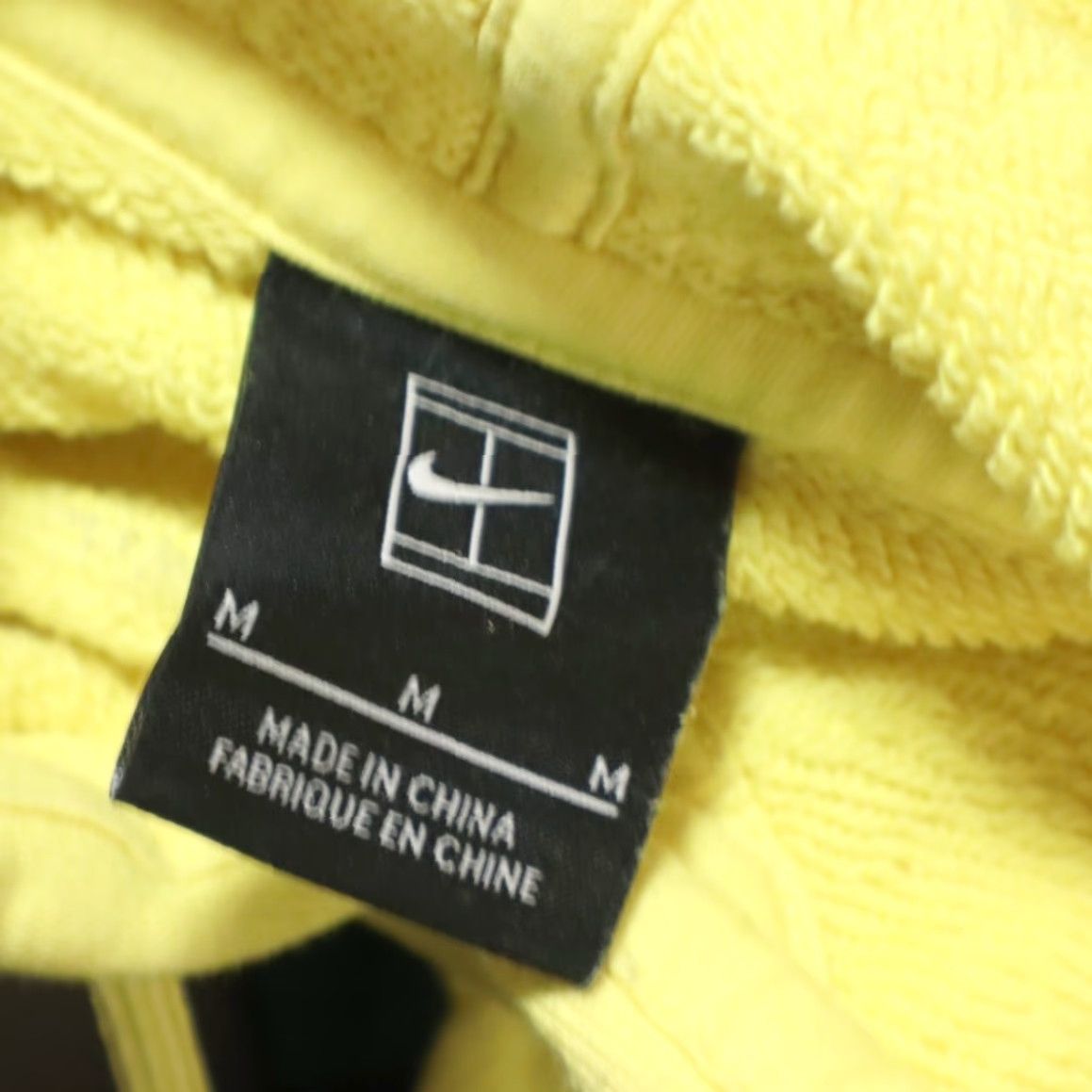Nike Nike Court Oversized Tennis Hoodie Yellow Women's M Size M / US 6-8 / IT 42-44 - 6 Thumbnail