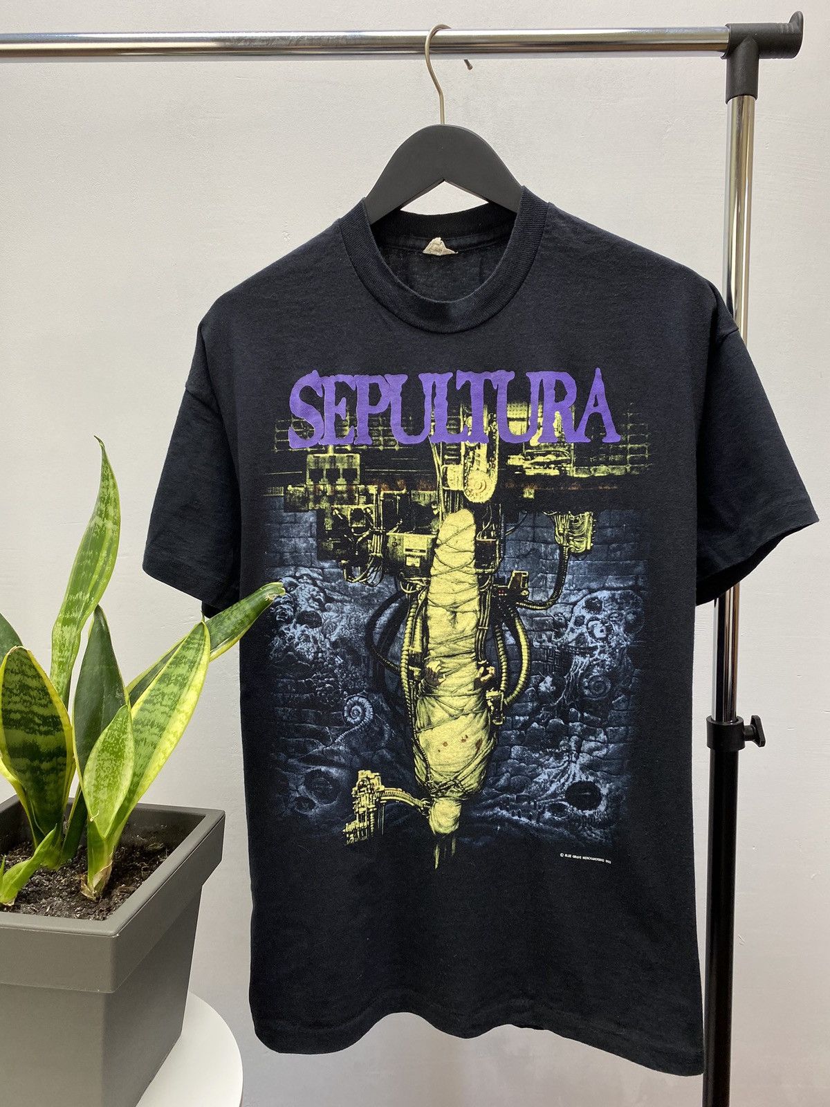 T-shirt Sepultura Refuse/Resist - Taille XL, Noir, Occasion Bon état - Groupe Metal