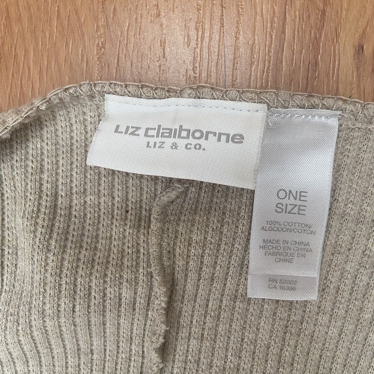 Other Liz Claiborne Women’s Waffle Knit Shawl Size ONE SIZE - 5 Thumbnail