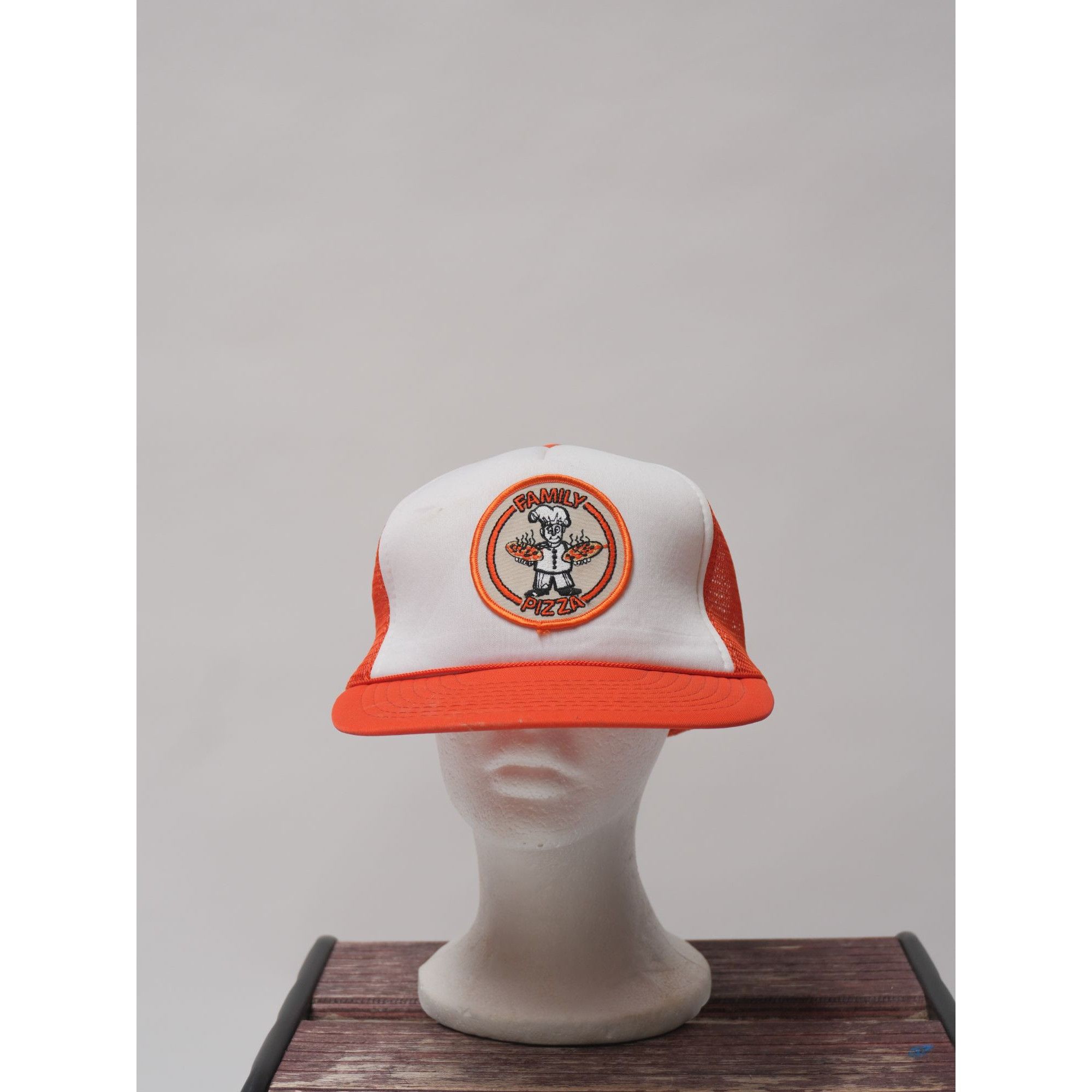 Other Vintage Family Pizza Trucker Hat Size ONE SIZE - 2 Thumbnail