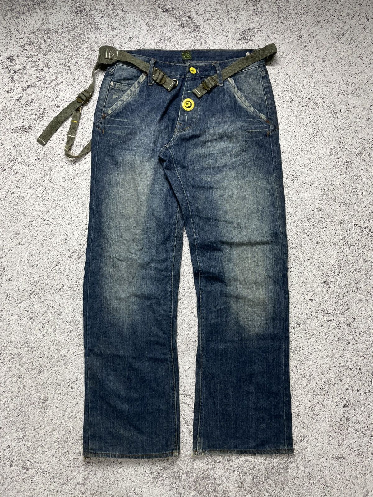 Other Energie Boot Cut Bondage Denim Jeans Size US 32 / EU 48 - 2 Thumbnail