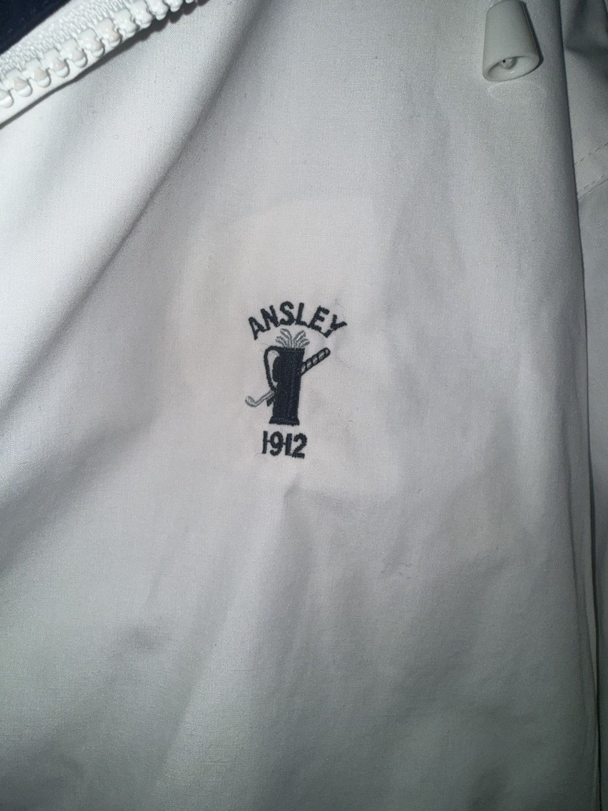 Vintage Vintage White Bomber Jacket Size US M / EU 48-50 / 2 - 4 Thumbnail