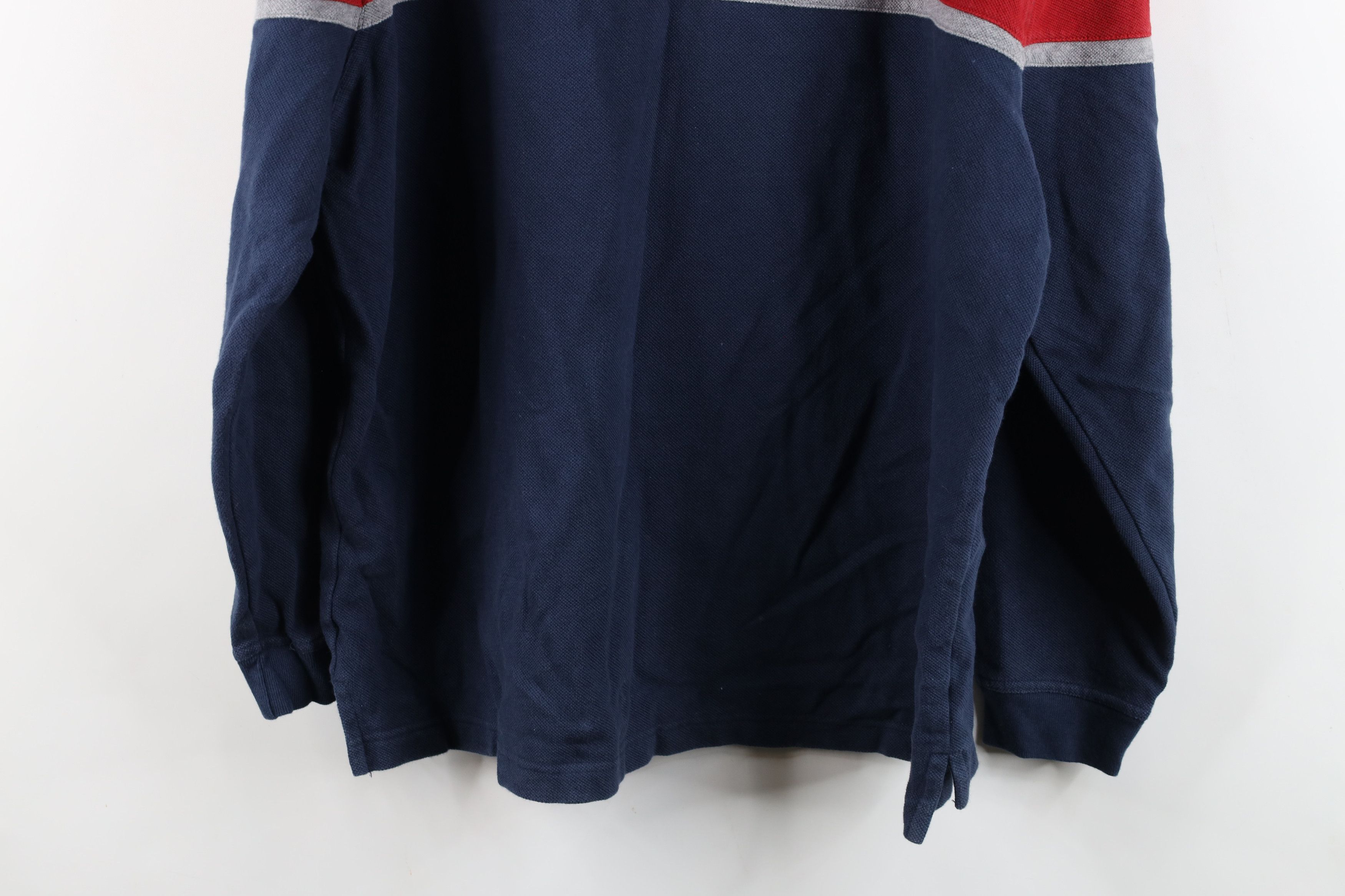 Gap Vintage 90s Gap Block Heavy Thermal Knit Long Sleeve T-Shirt Size US L / EU 52-54 / 3 - 12 Thumbnail