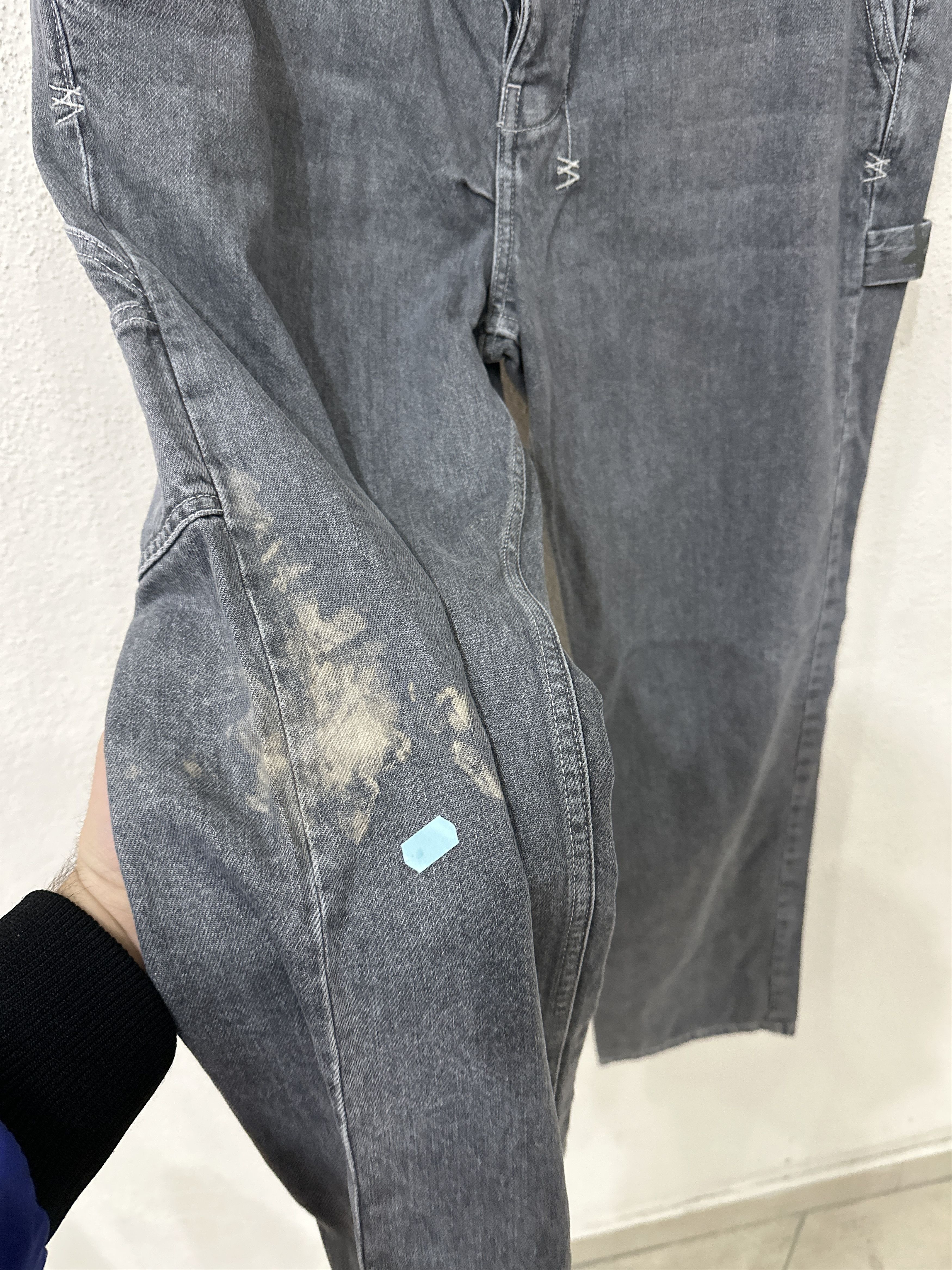 Ksubi Ksubi Operator Double Knee Jeans Grey Size 32 Size US 32 / EU 48 - 3 Thumbnail