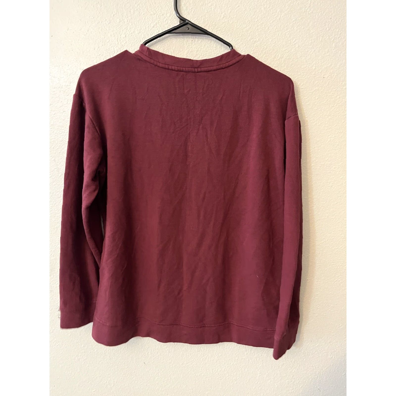 Orvis Orvis Mens Medium Crew Neck Pullover Modal Blend Sweater Maroon Knit Sweatshirt Logo Casual Outdoor Size US M / EU 48-50 / 2 - 2 Thumbnail