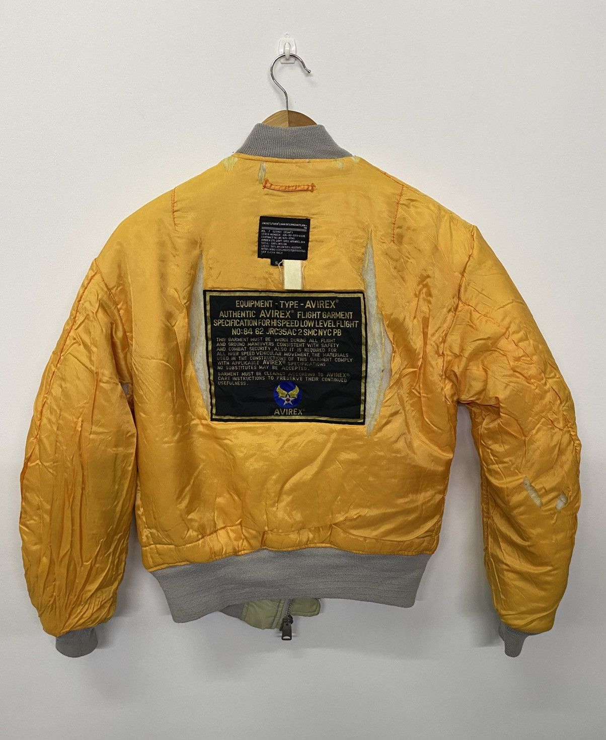 Vintage Vintage Distressed Jacket Flyer MA-1 Bomber Jacket Size US S / EU 44-46 / 1 - 19 Thumbnail