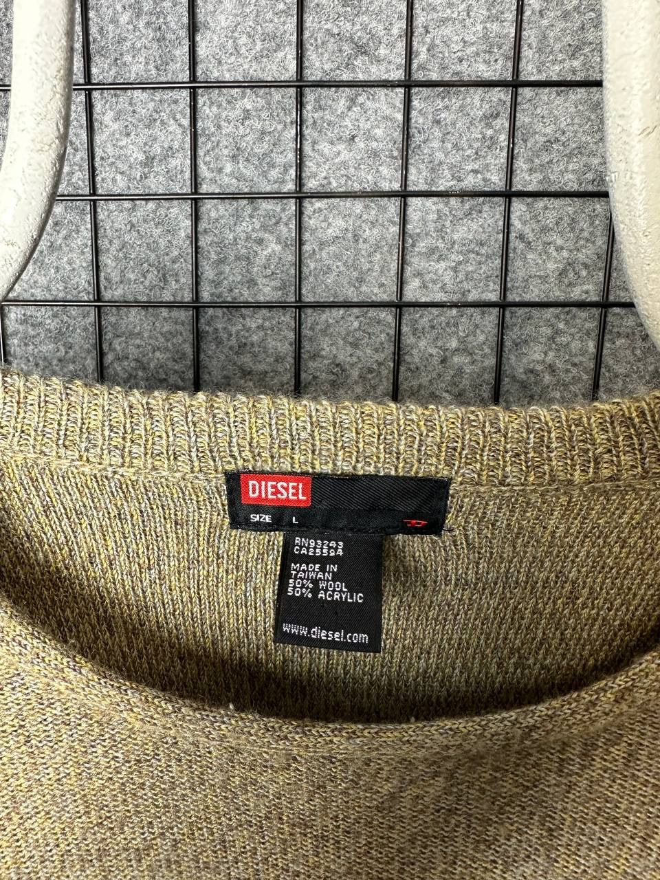 Diesel × Vintage Vintage Diesel Sweater Knit size Large Size US L / EU 52-54 / 3 - 4 Thumbnail